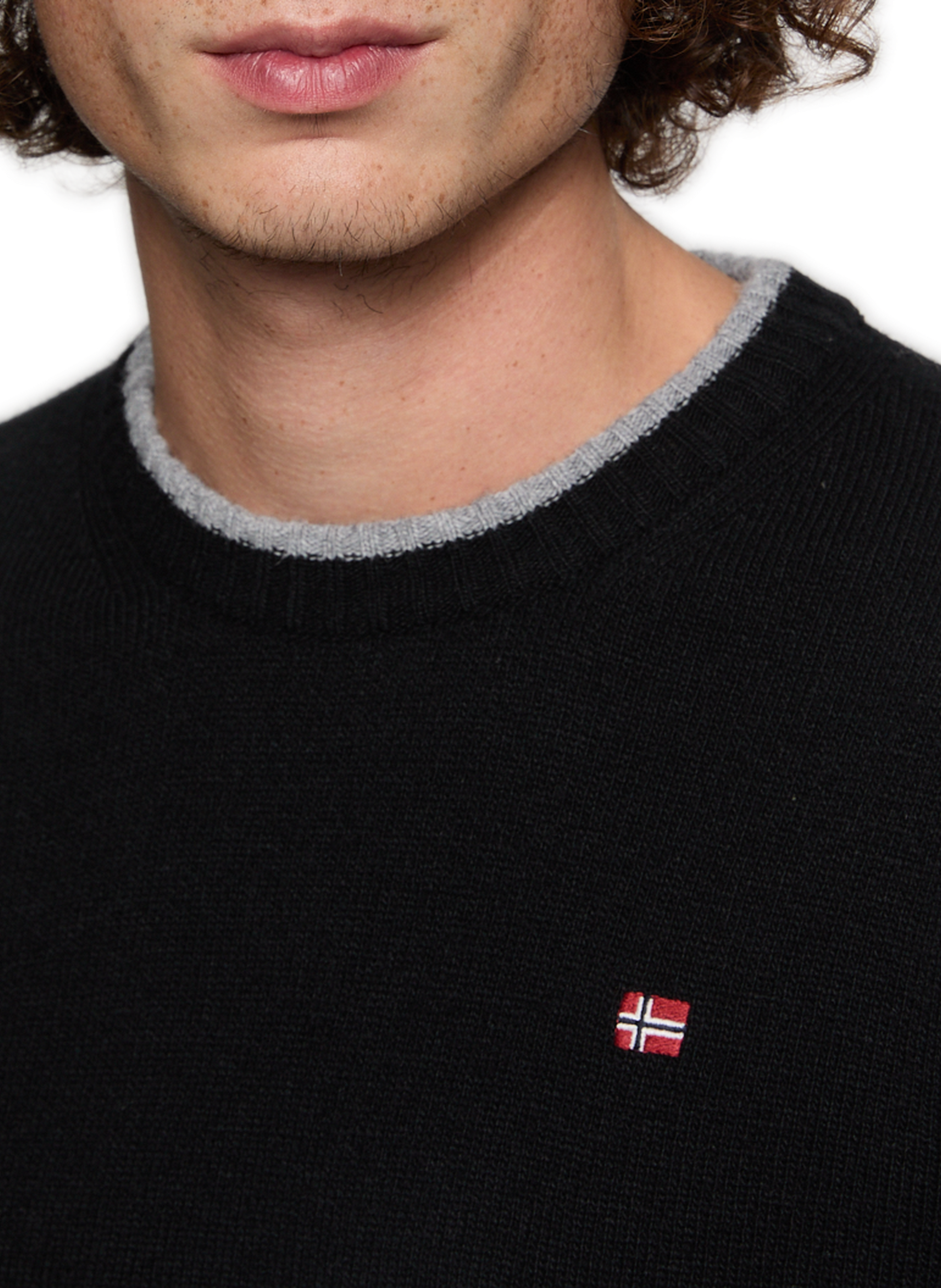 Kasjmieren muts PAUL SMITH Zwart