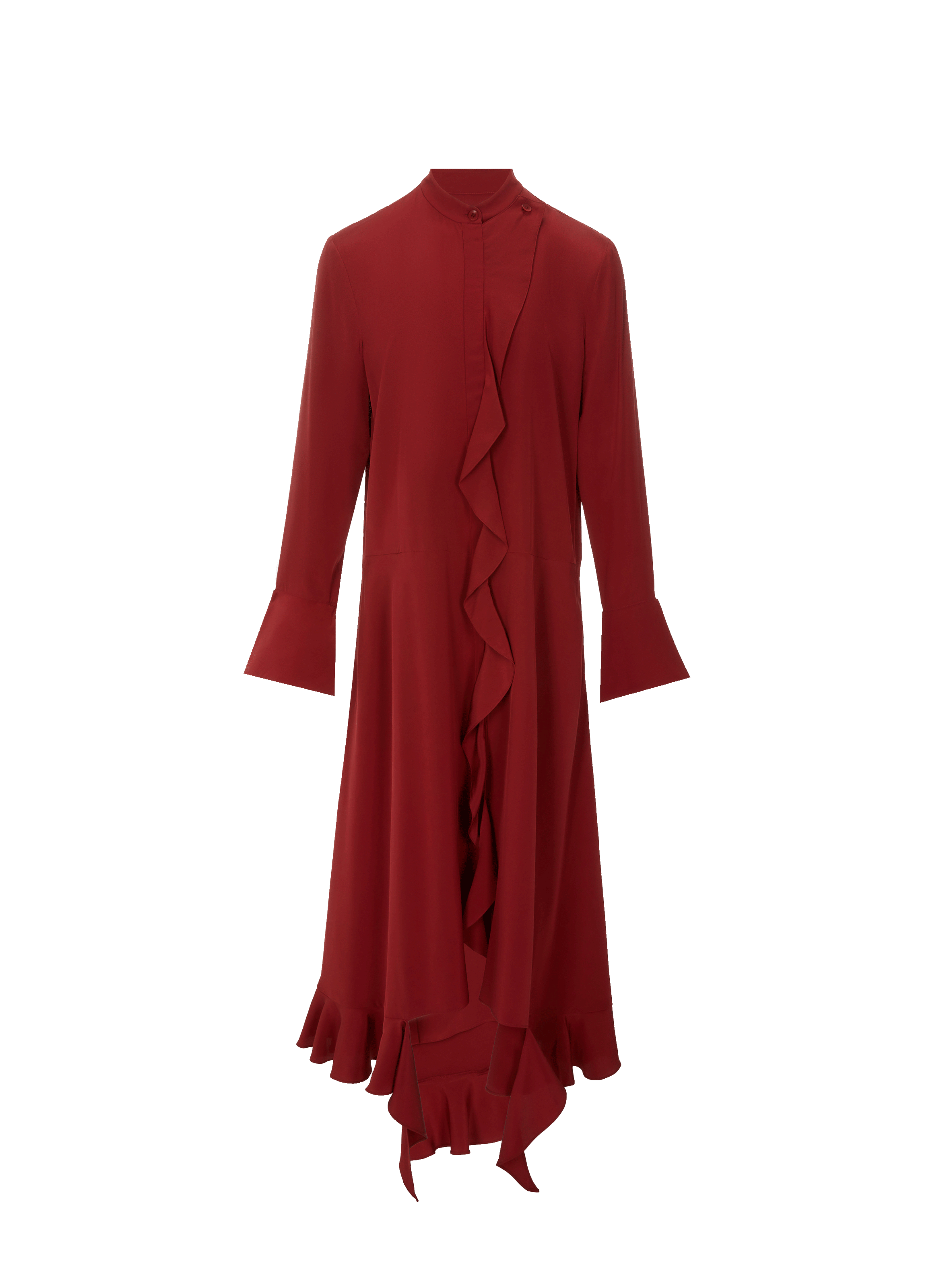 Robe chemise en soie