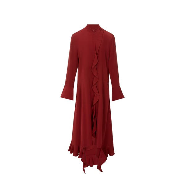 Robe chemise en soie