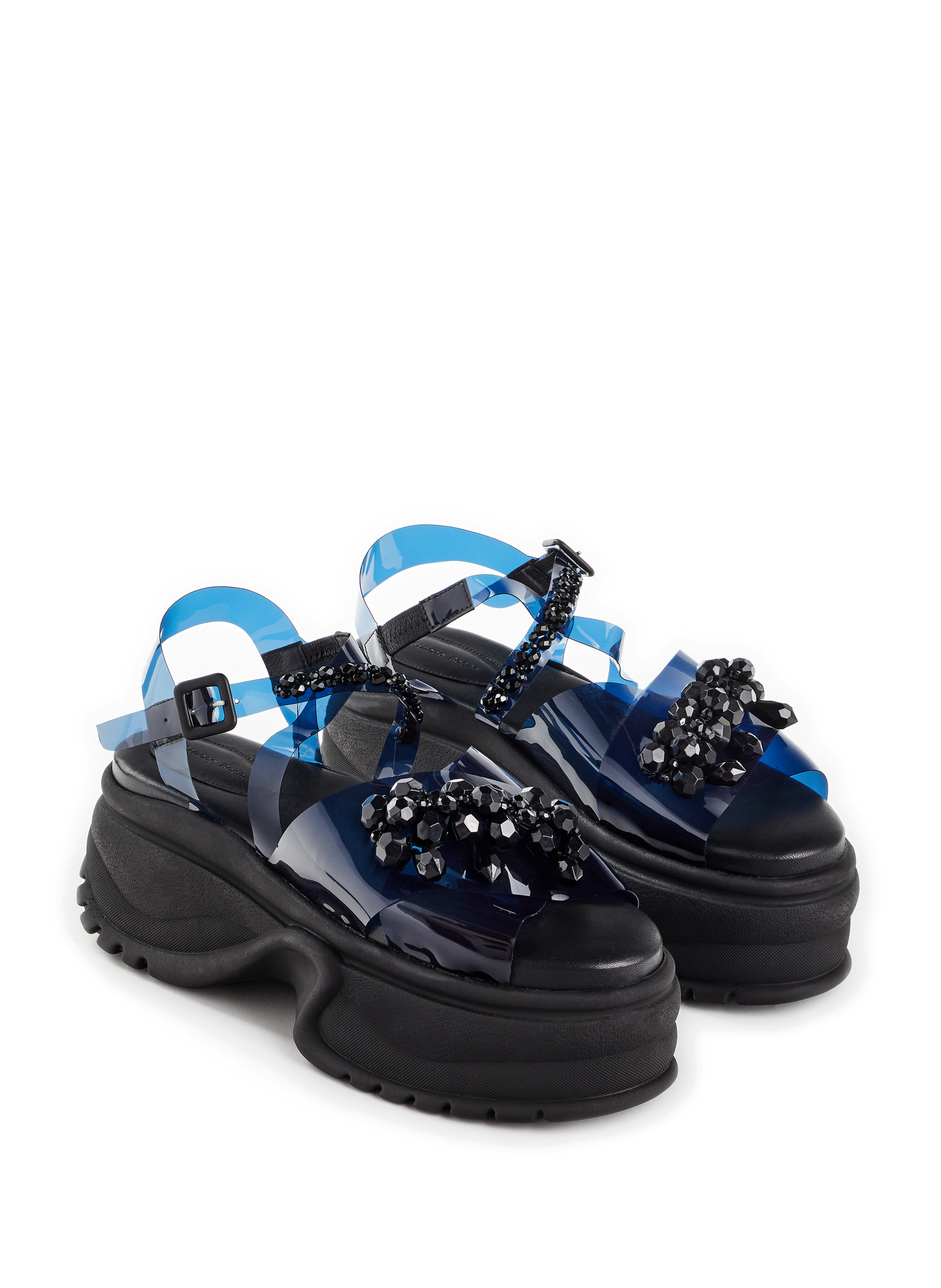 Sandales Jelly fantaisie SIMONE ROCHA Bleu