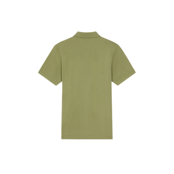 Kenzo Flower-print Polo Shirt In Green