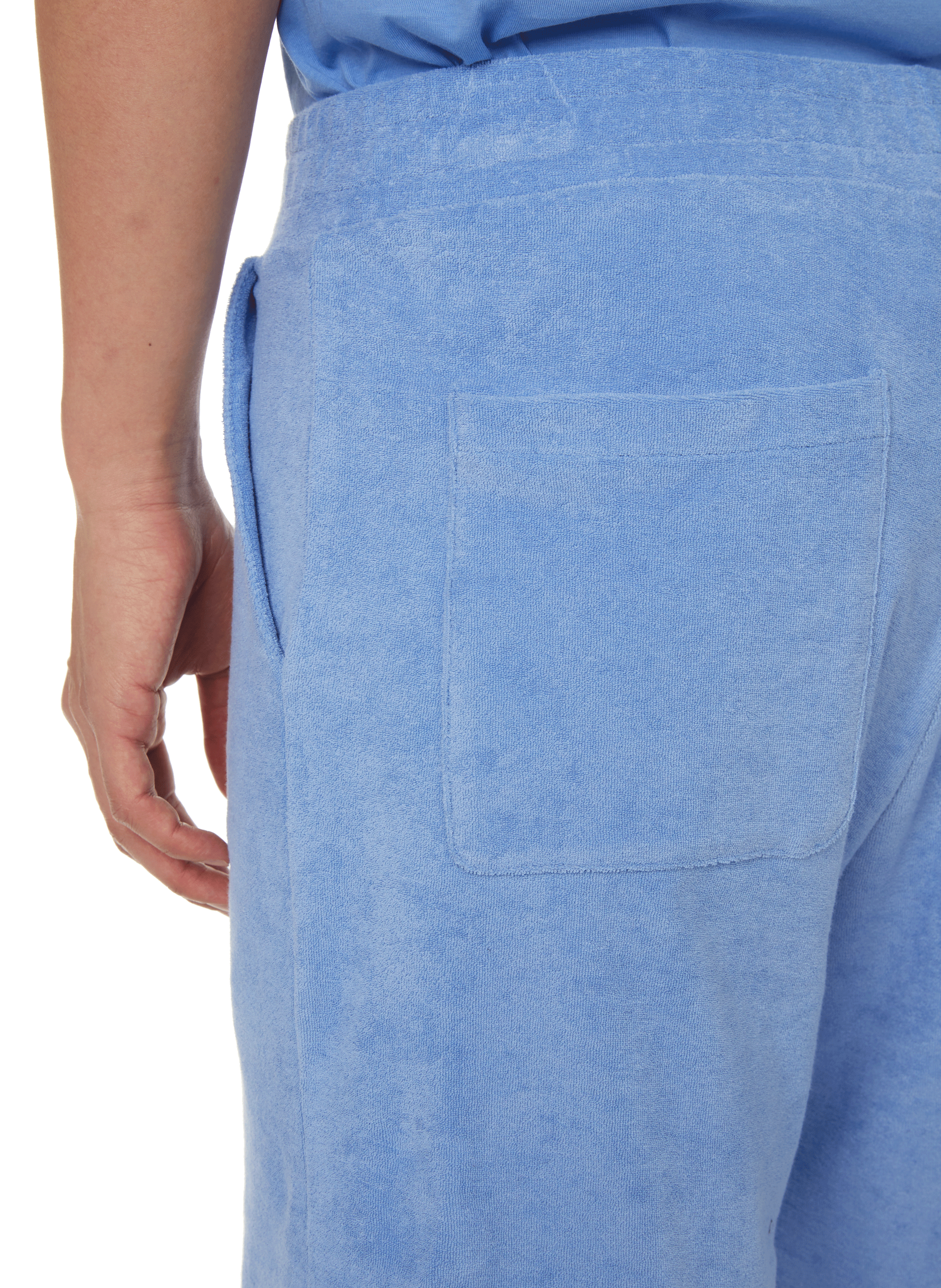 Short en coton éponge  SAISON 1865 Bleu