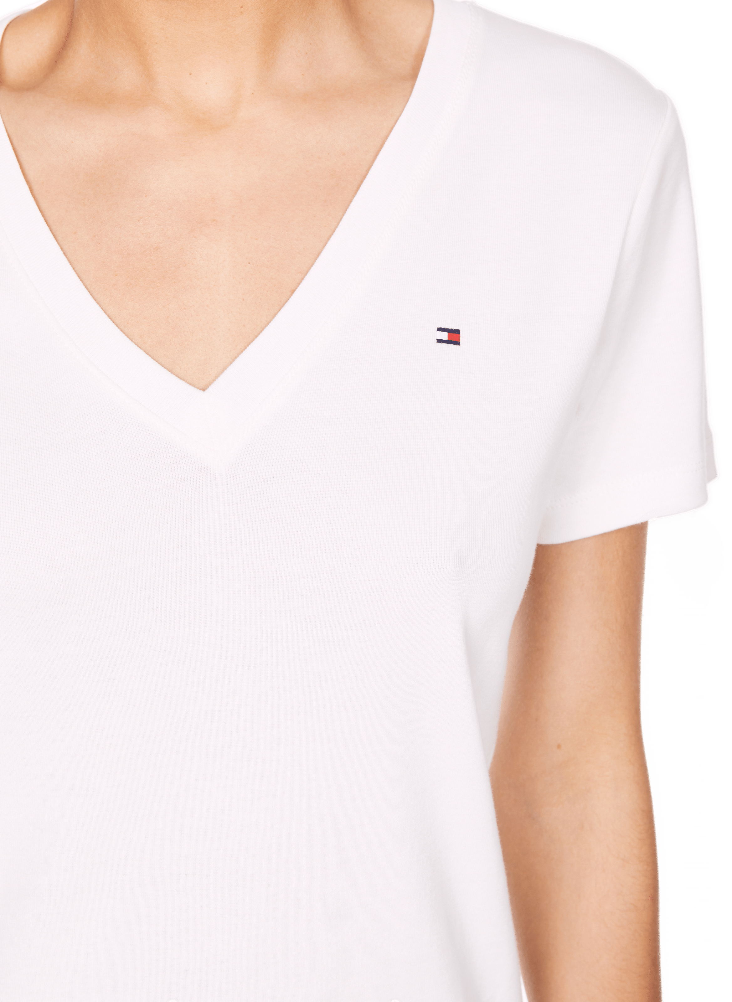 T-shirt en coton TOMMY HILFIGER Beige