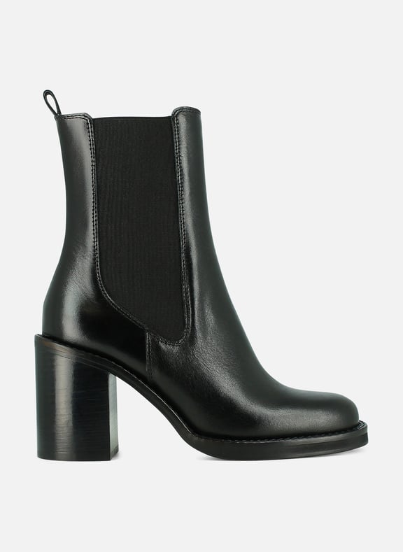 Bottines en cuir bretz Noir by JONAK JONAK Bottines en cuir bretz Noir