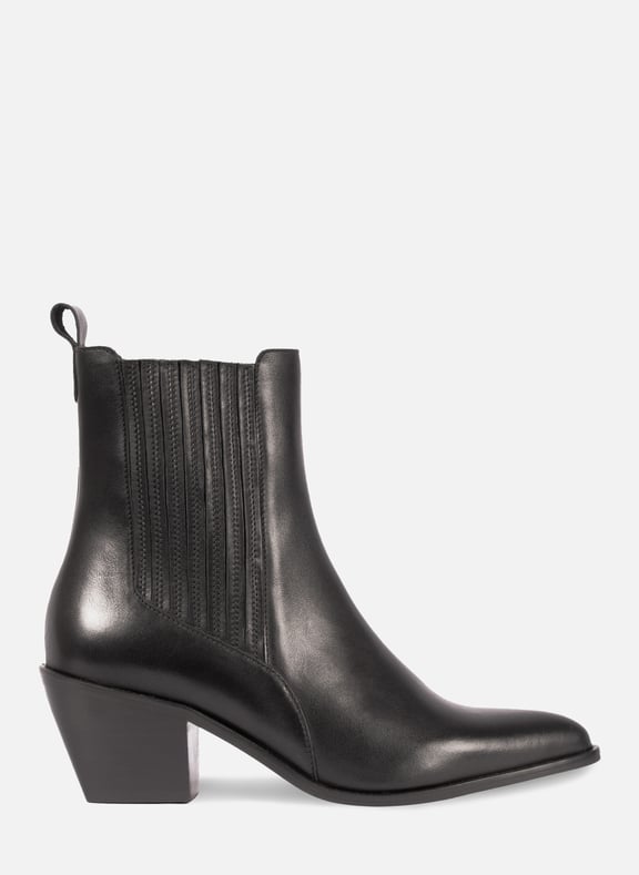 Bottines santiag cuir Noir by JULES & JENN JULES & JENN Bottines santiag cuir Noir