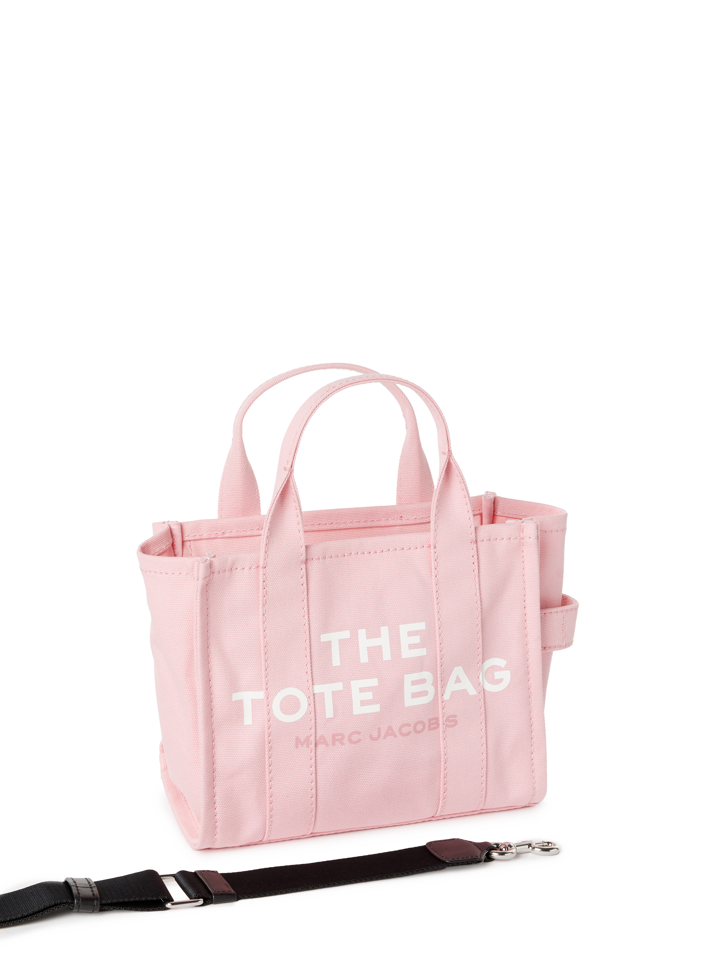 The Tote mini canvas tote bag MARC JACOBS Pink