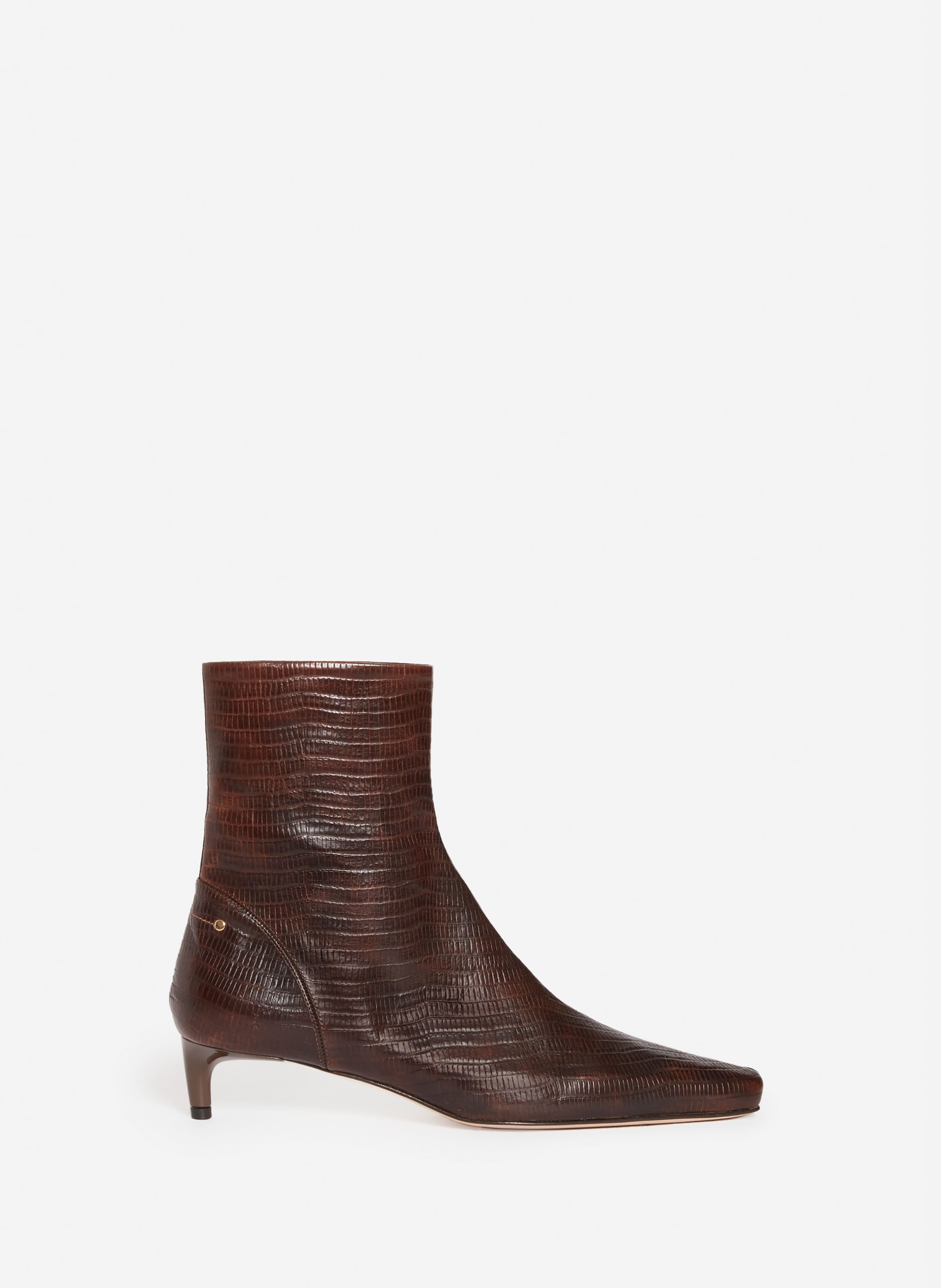 Bottines cuir marron daily VANESSA BRUNO Marron