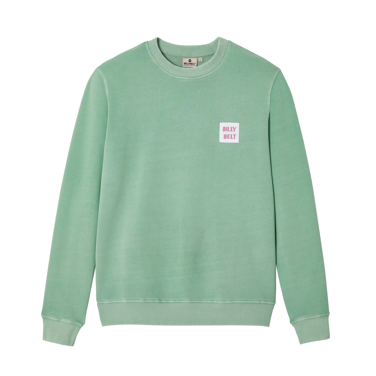 Sweatshirt vintage en coton biologique BILLYBELT Vert