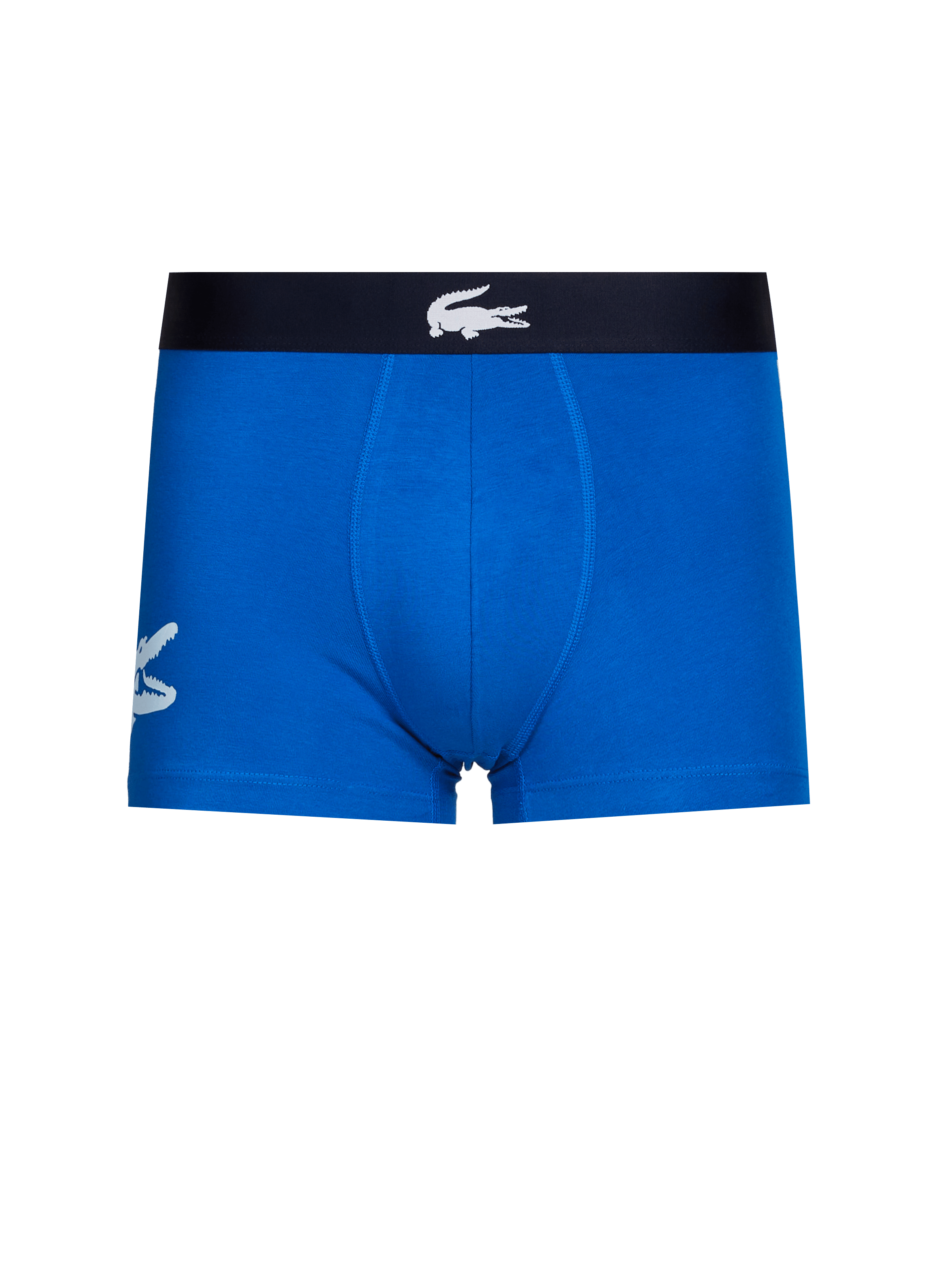 Lot de trois boxers en coton mélangé LACOSTE Multicolore