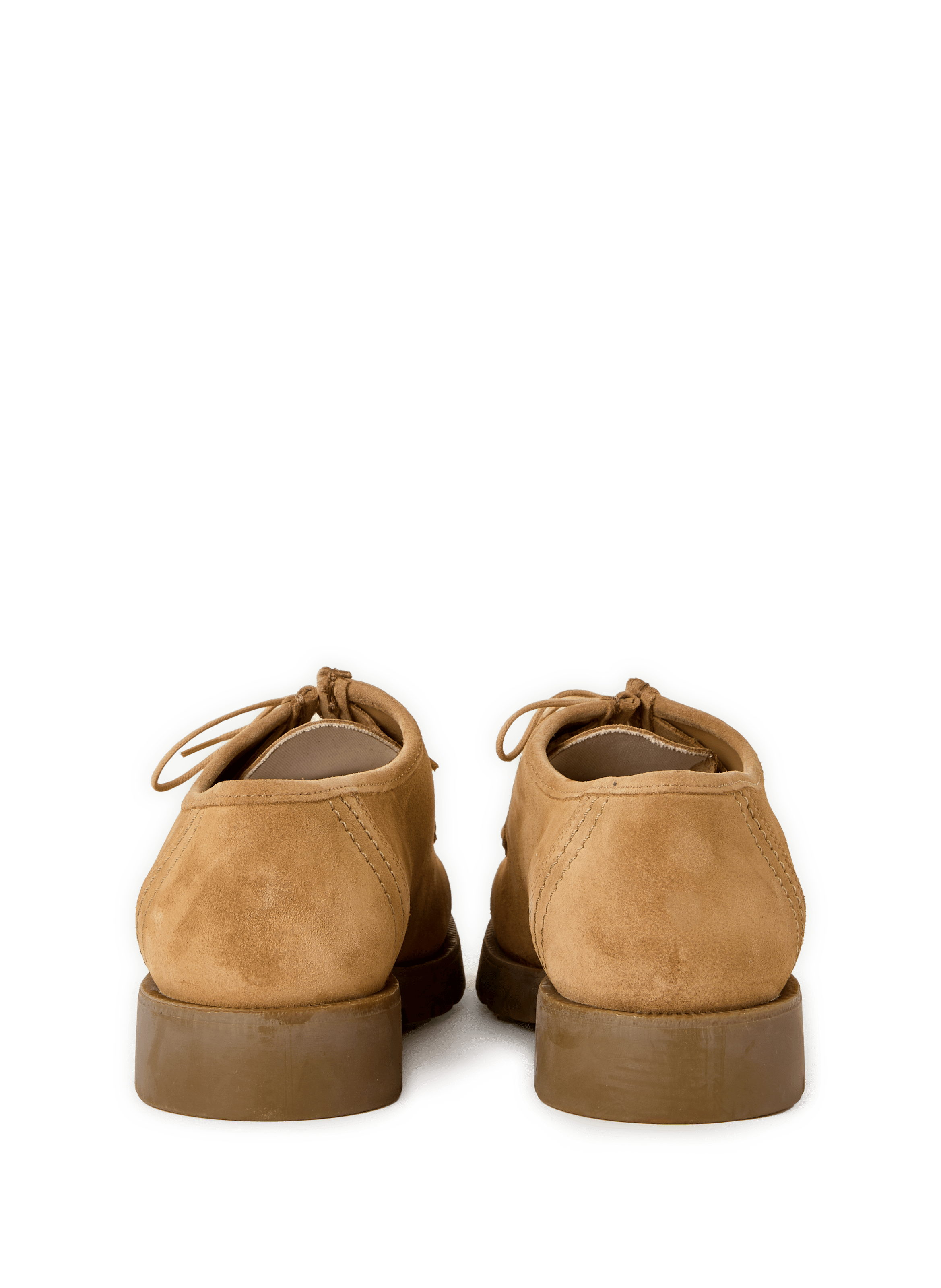 Padror leather derby shoes Beige