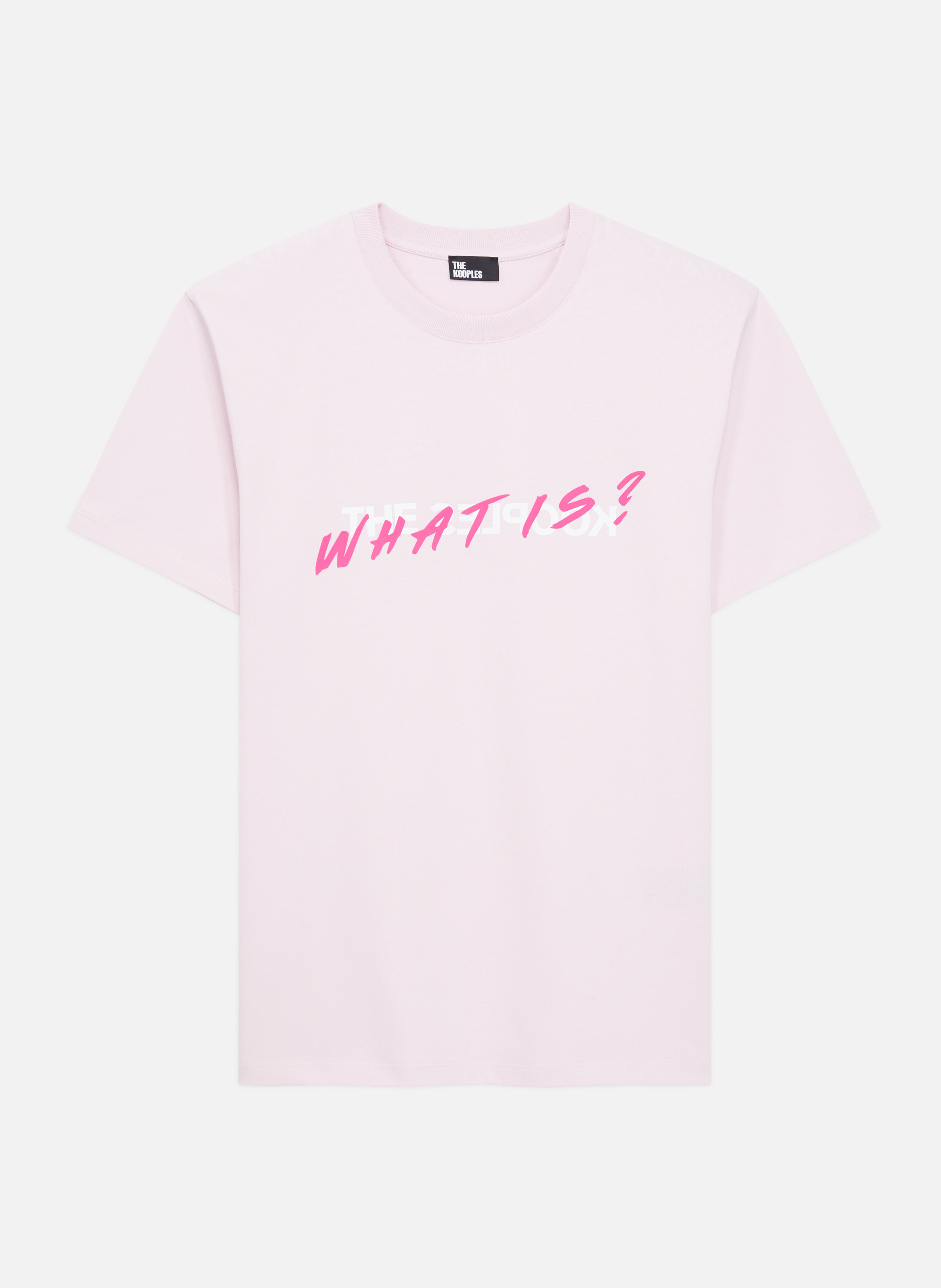 T-shirt en coton what is THE KOOPLES Rose