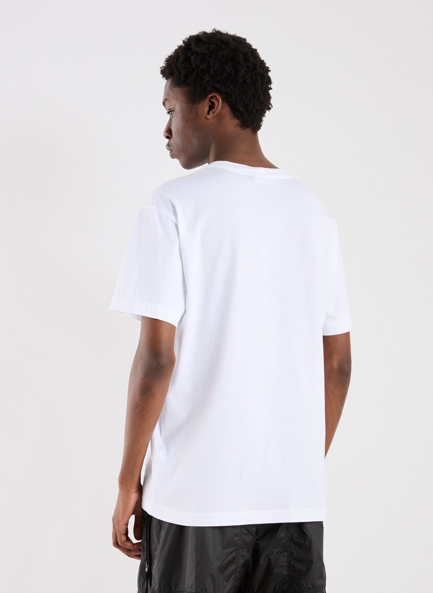 T-shirt à logo en coton  Blanc