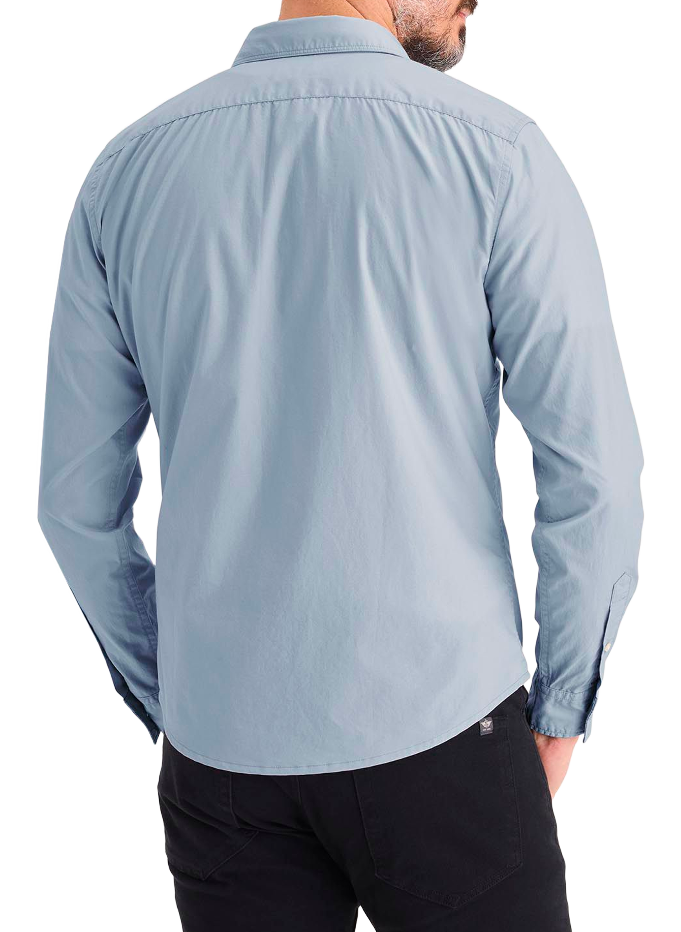 Cotton poplin shirt DOCKERS Blue