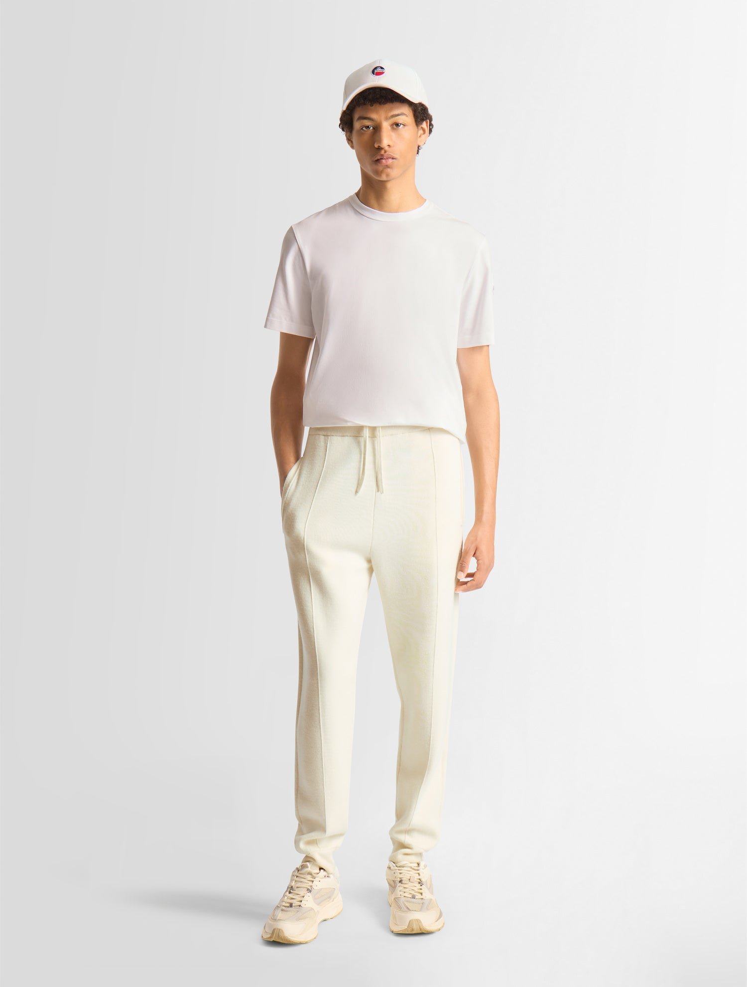Pantalon gaston coupe ample FUSALP Blanc