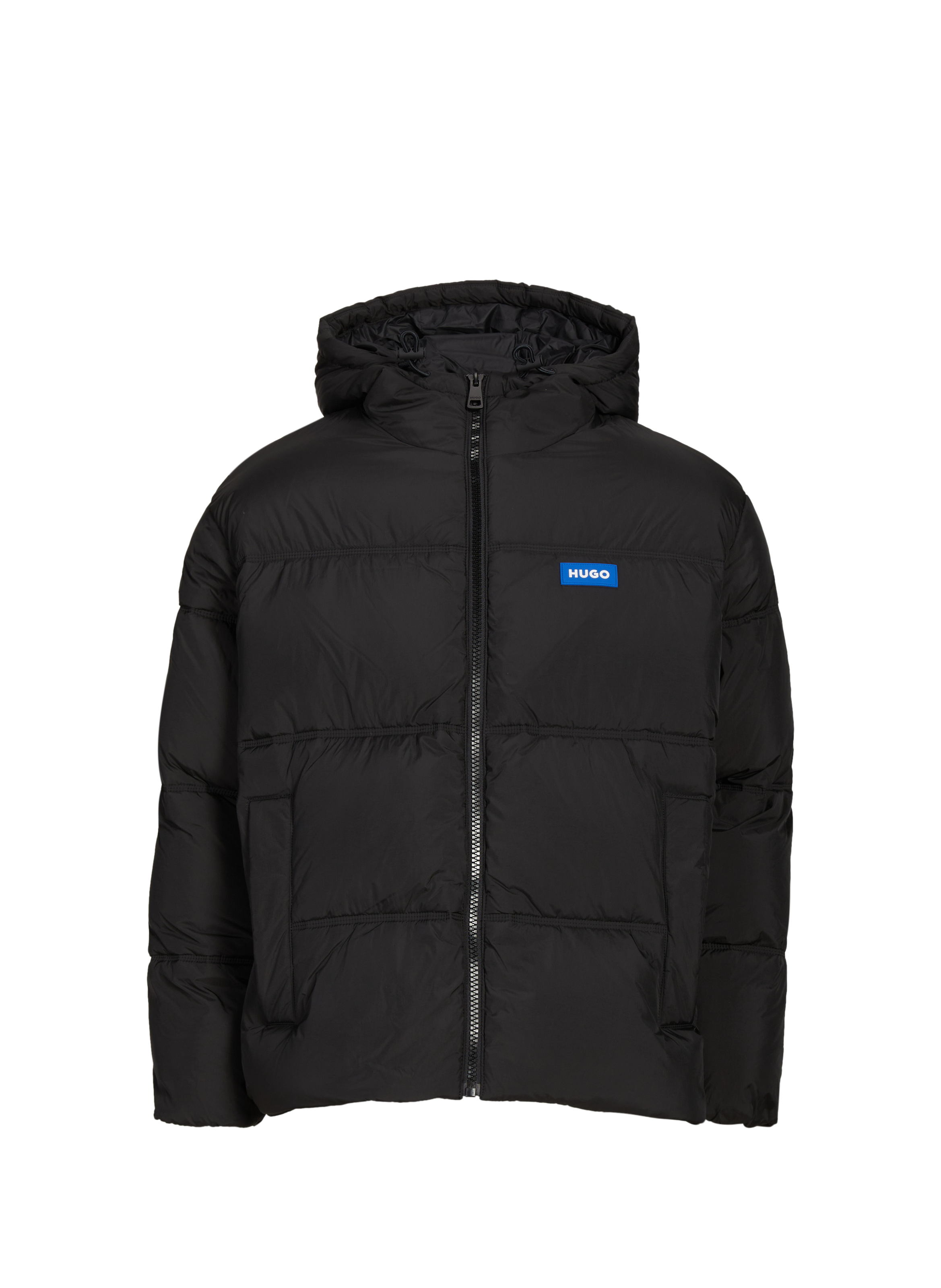 HUGO BLUE Doudoune matelassée droite Noir