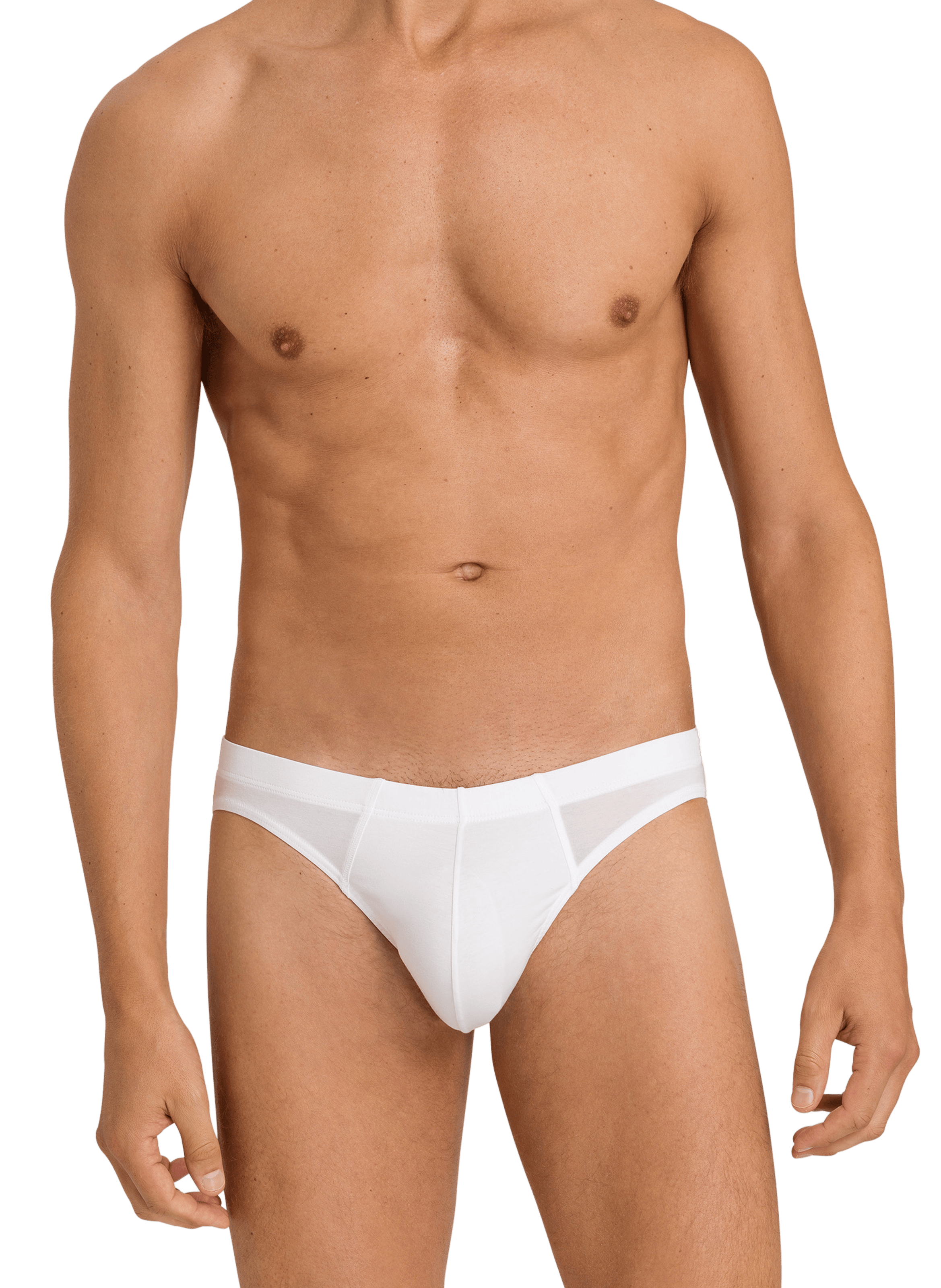 Cotton briefs HANRO White