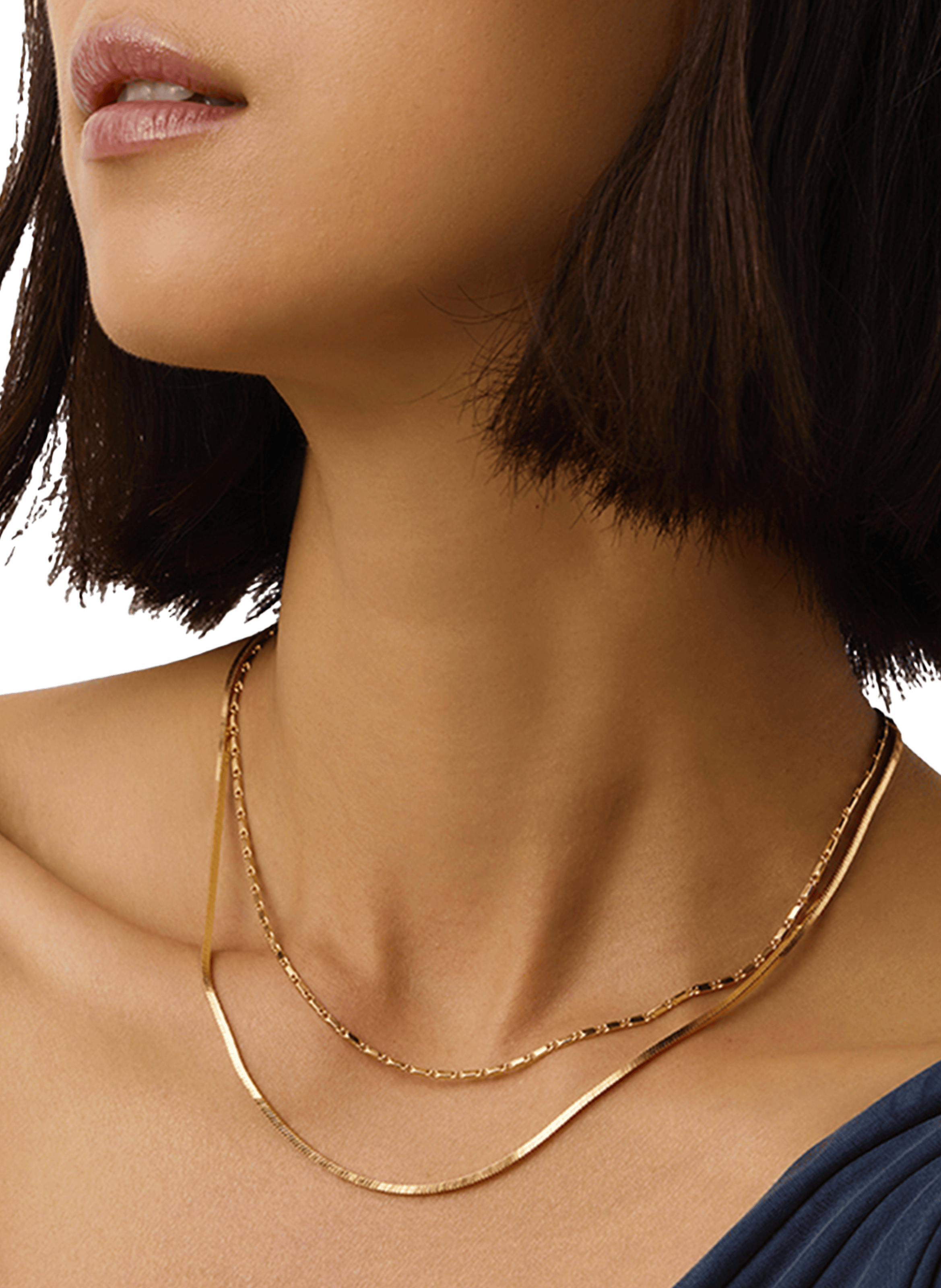 Collier Lucy Williams en argent et plaqué or MISSOMA Doré