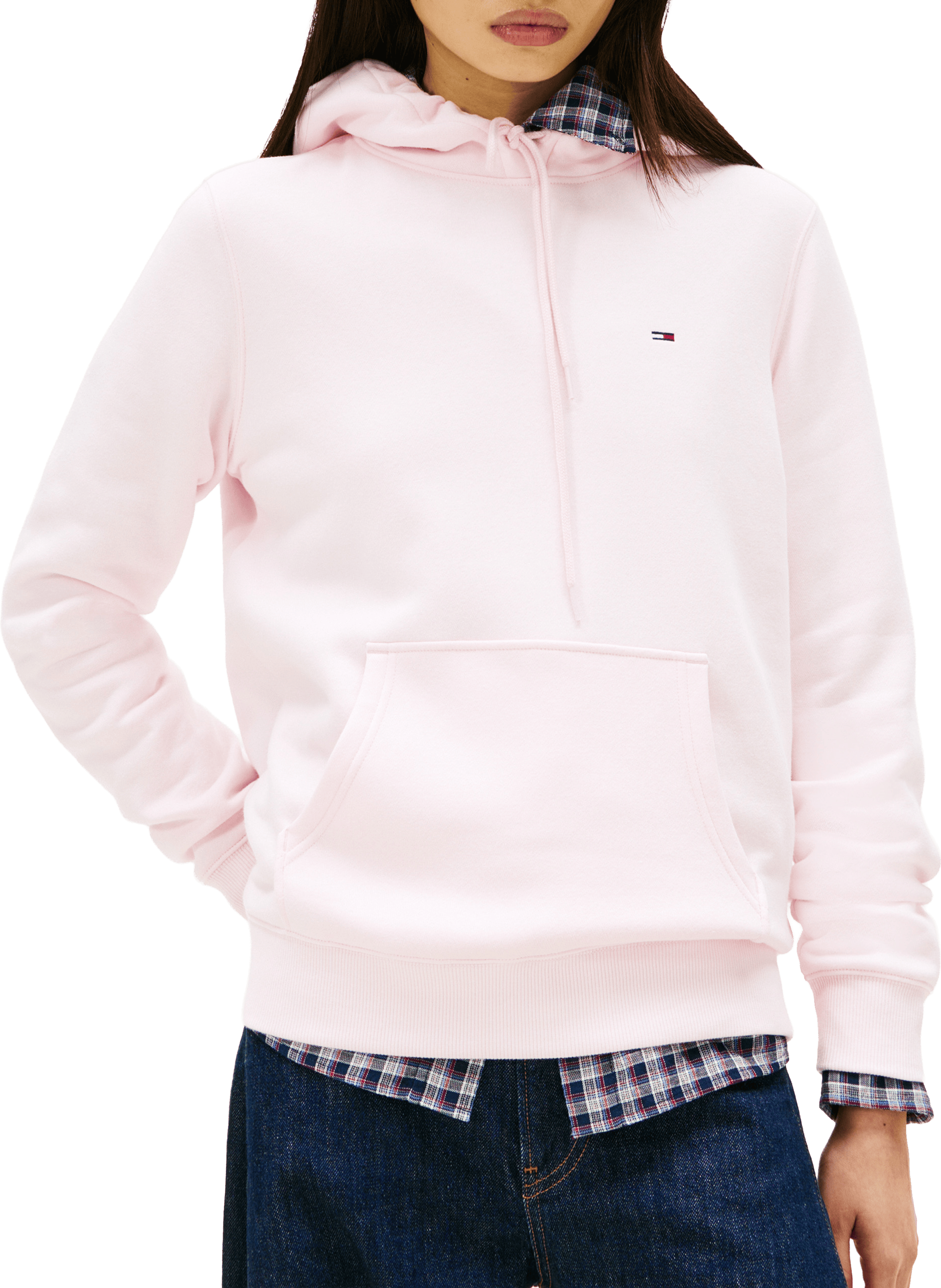 Cotton hoodie TOMMY HILFIGER Pink