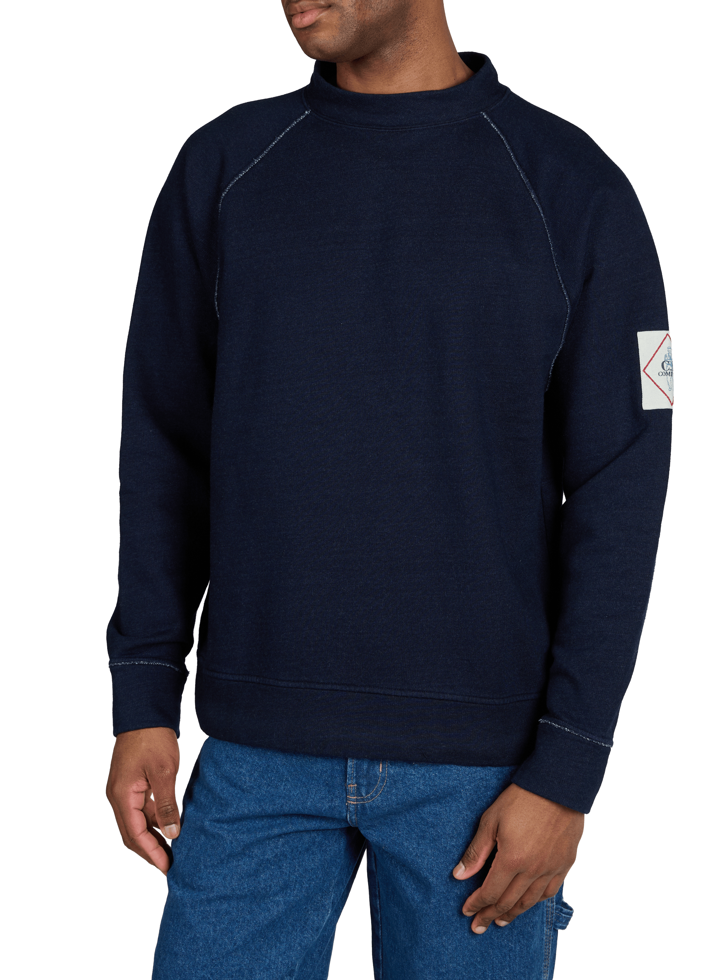 Cotton sweatshirt CP COMPANY Blue