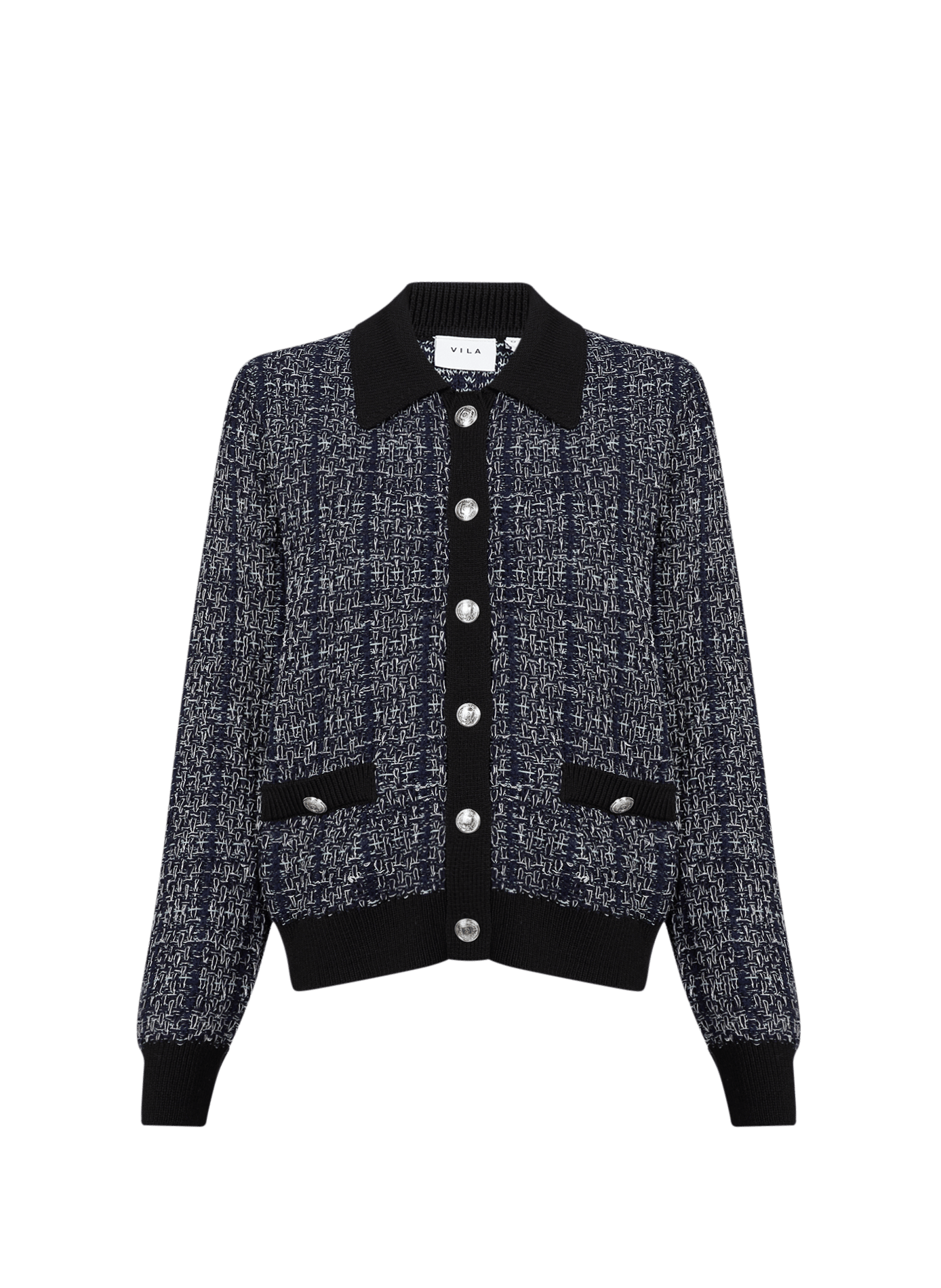 Cardigan Visiloa VILA Blue