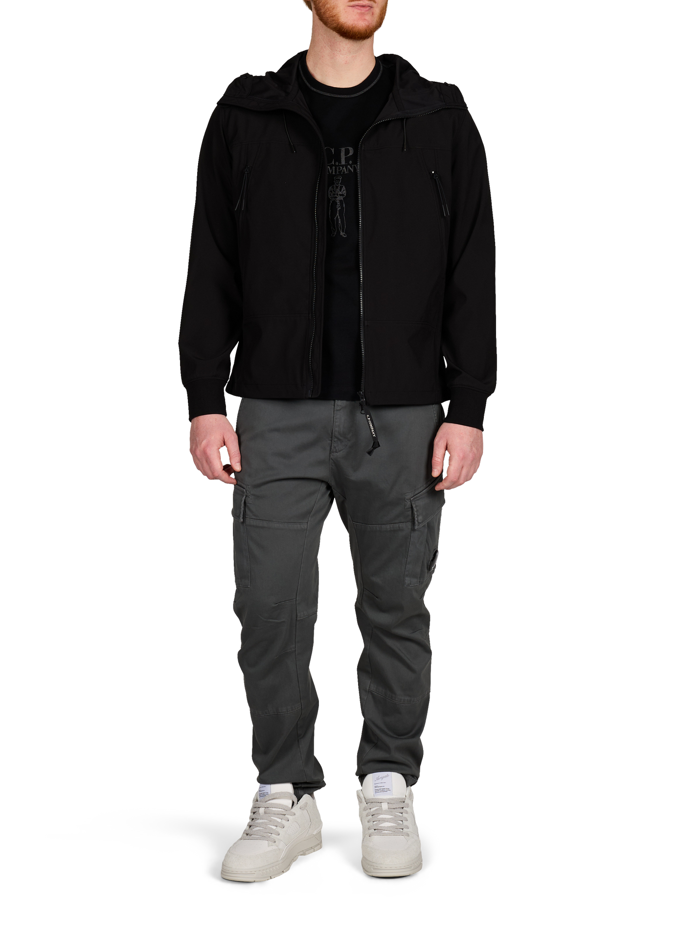 Hooded Jacket CP COMPANY Black