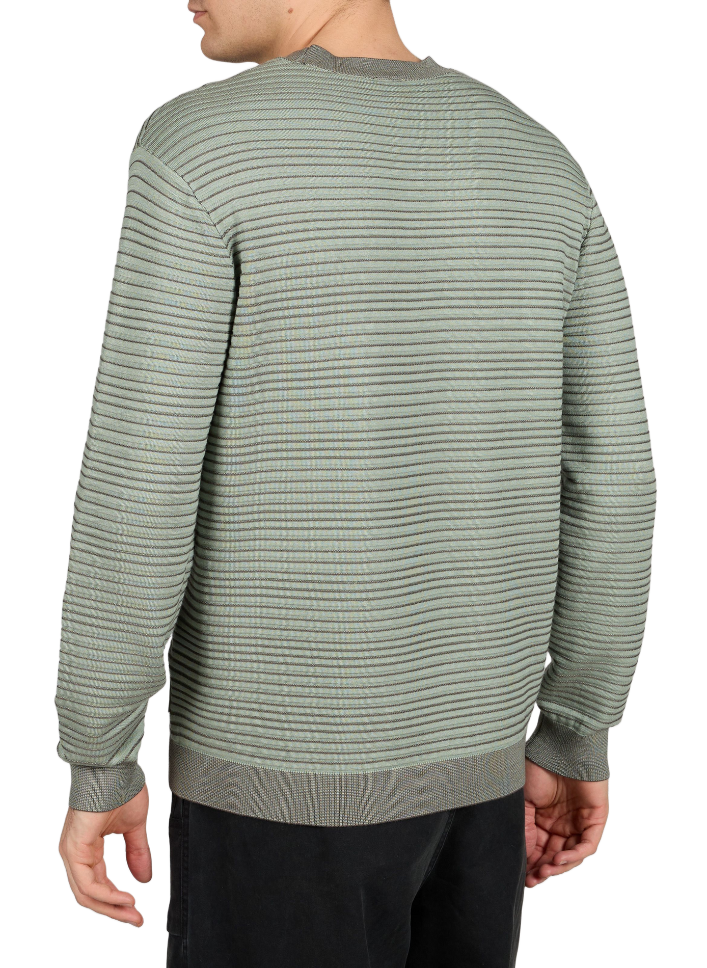 Straight striped knit sweater ARMANI EXCHANGE Multicolour
