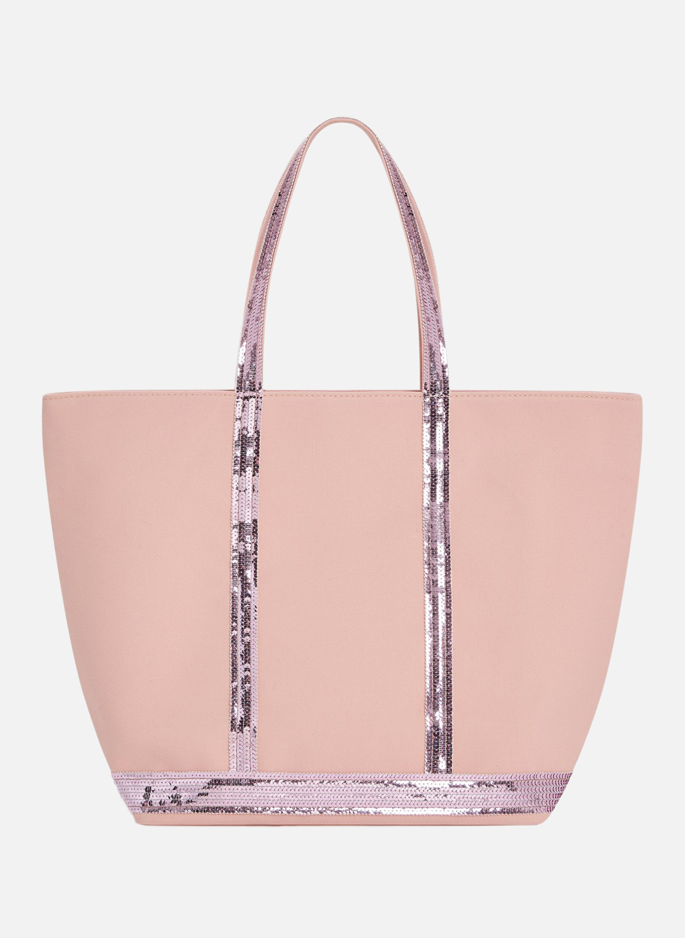 Cabas l zippé en toile VANESSA BRUNO Violet