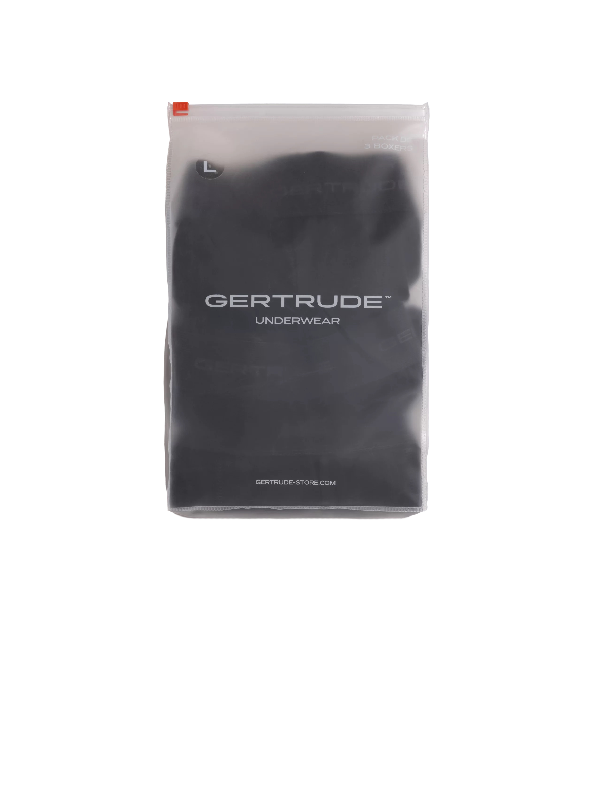 Lot de 3 boxers Jonas en coton mélangé GERTRUDE ET GASTON Noir