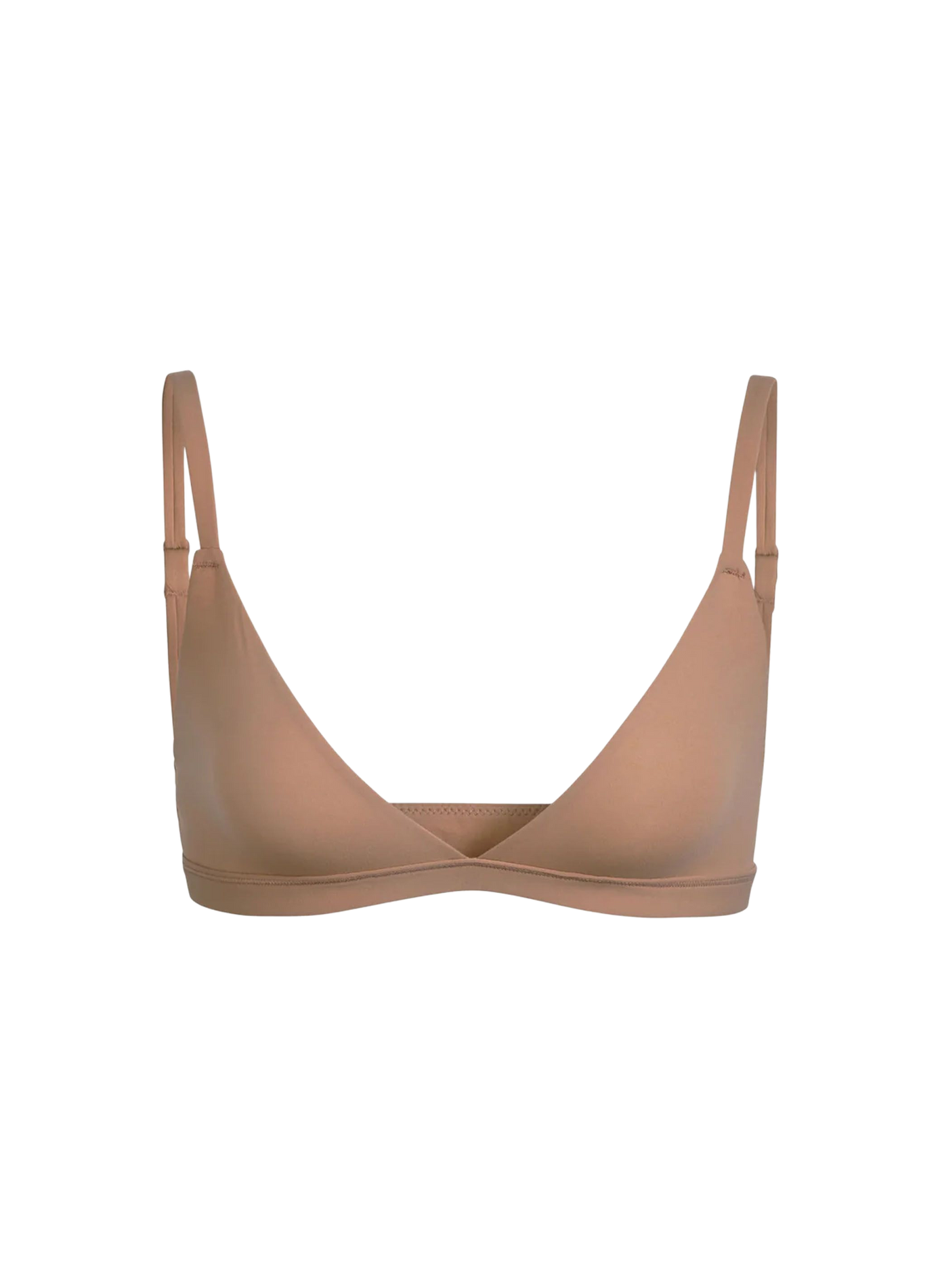 Solid triangle bralette SKIMS Brown