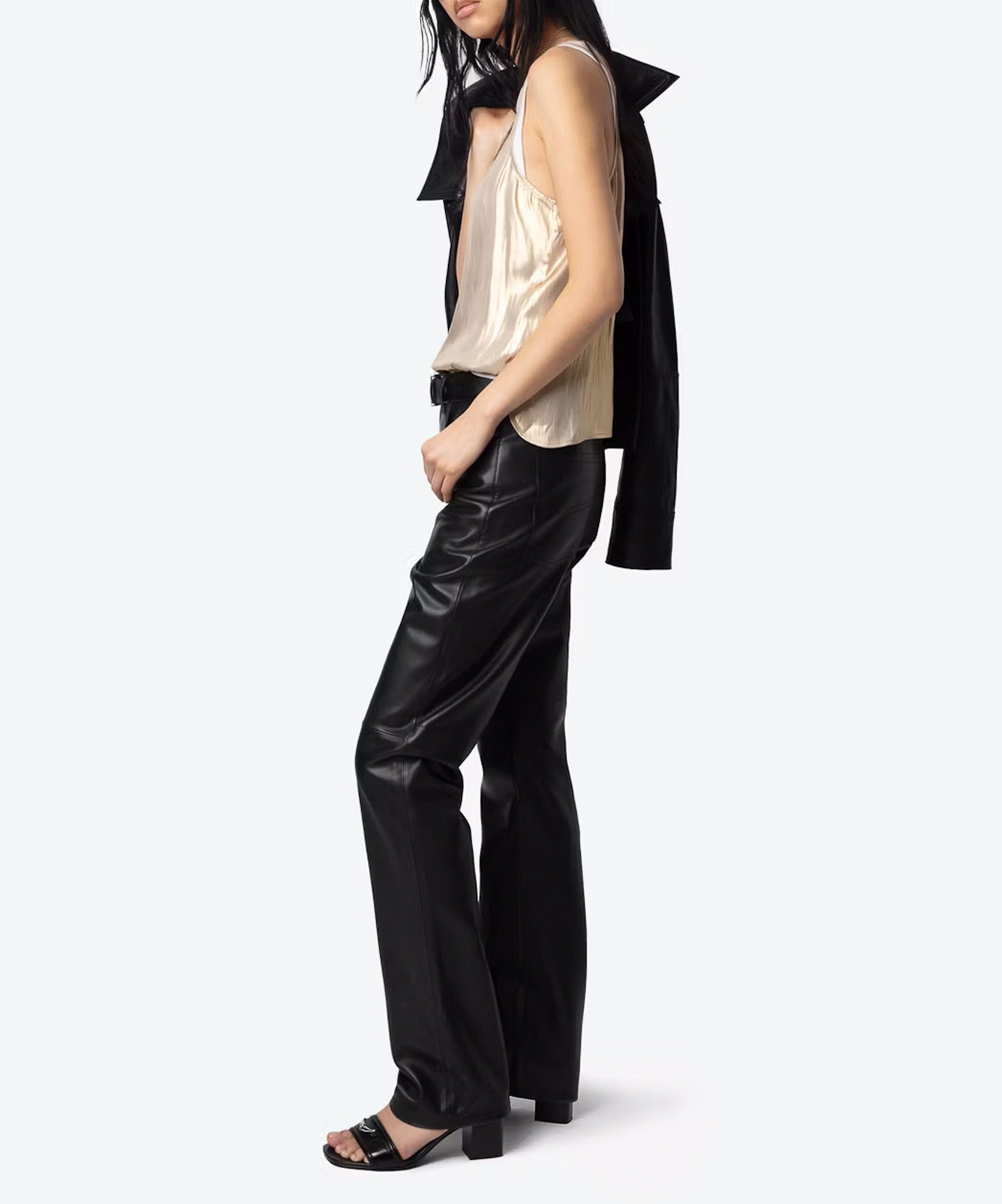 Top col rond tarys ZADIG&VOLTAIRE Doré
