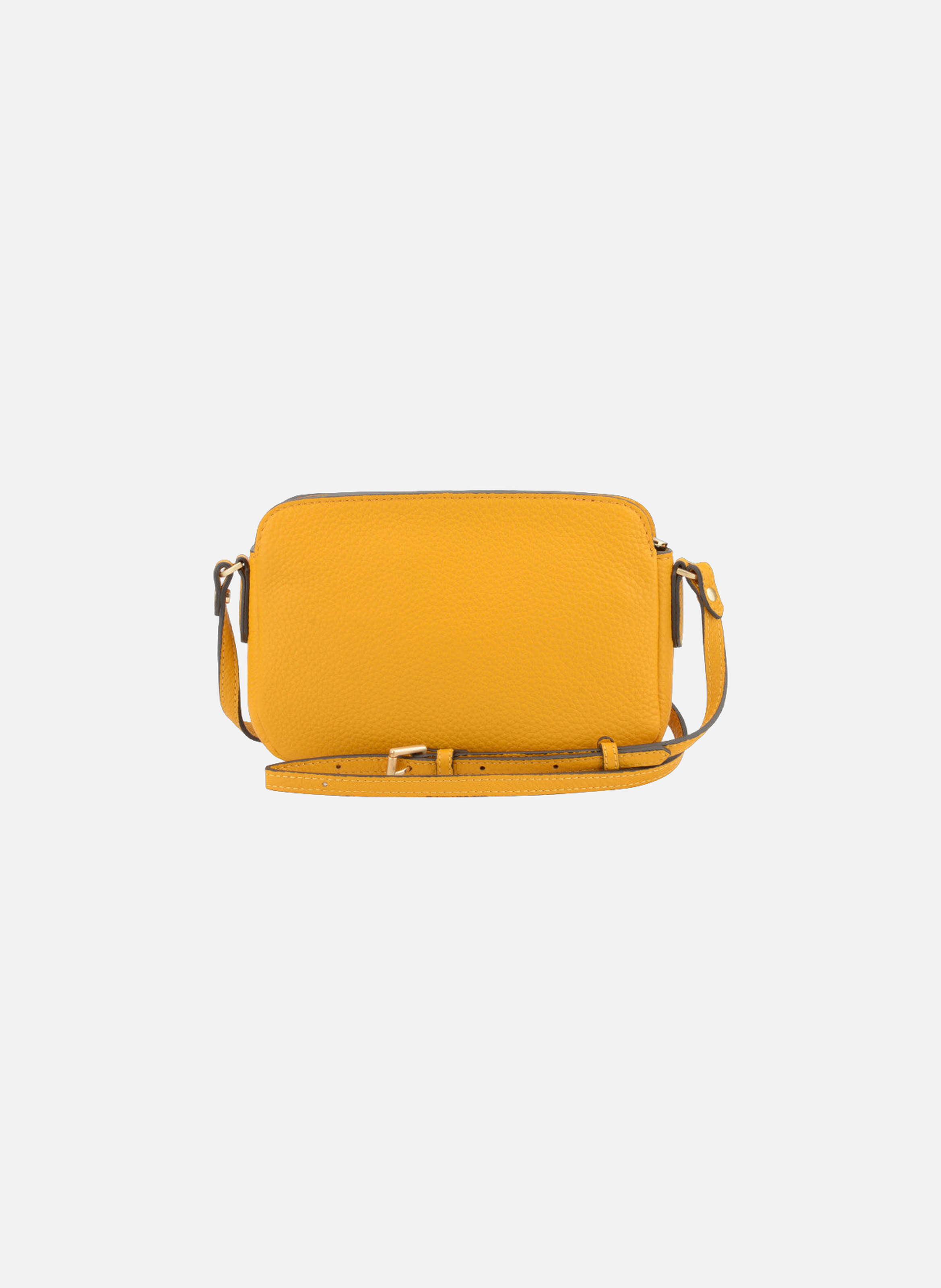 Image | sac cabas en cuir de vachette POURCHET Jaune