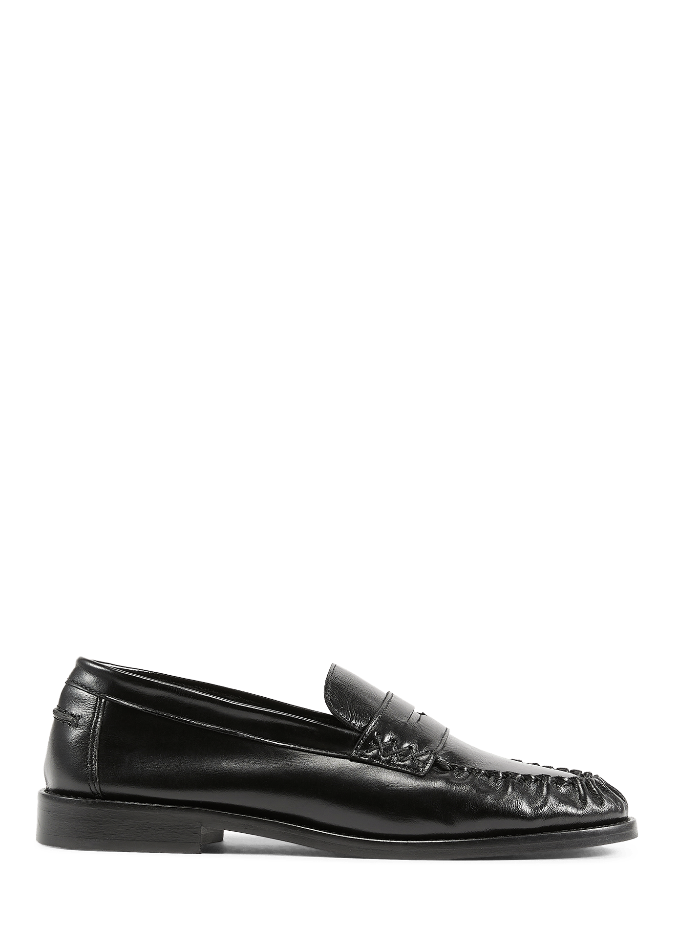 Leather loafers SAISON 1865 Black