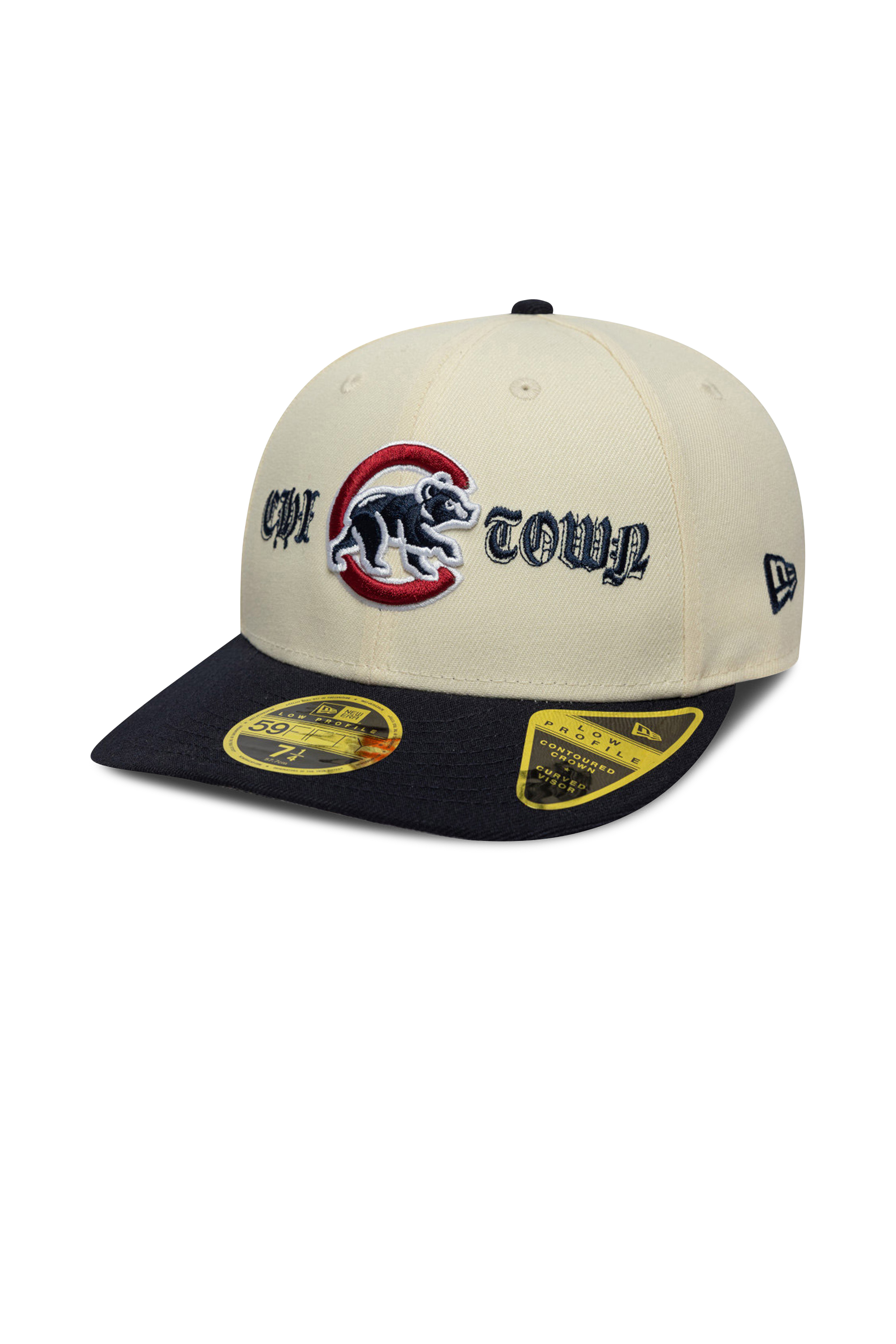 Casquette coops logo 59fifty lp chicubco  ltcnvy NEW ERA Beige