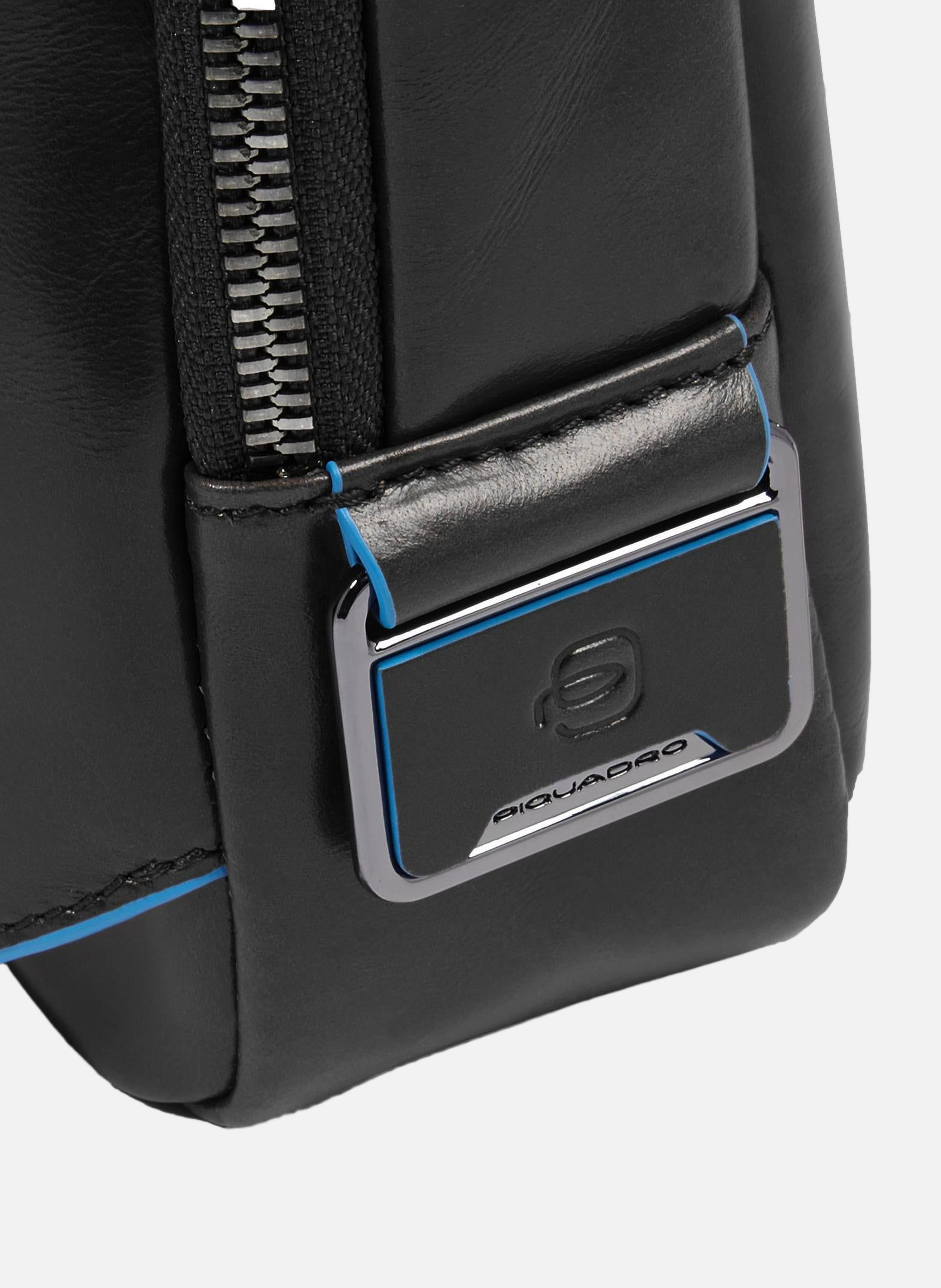 Men's crossbody bag for ipad®mini PIQUADRO Black