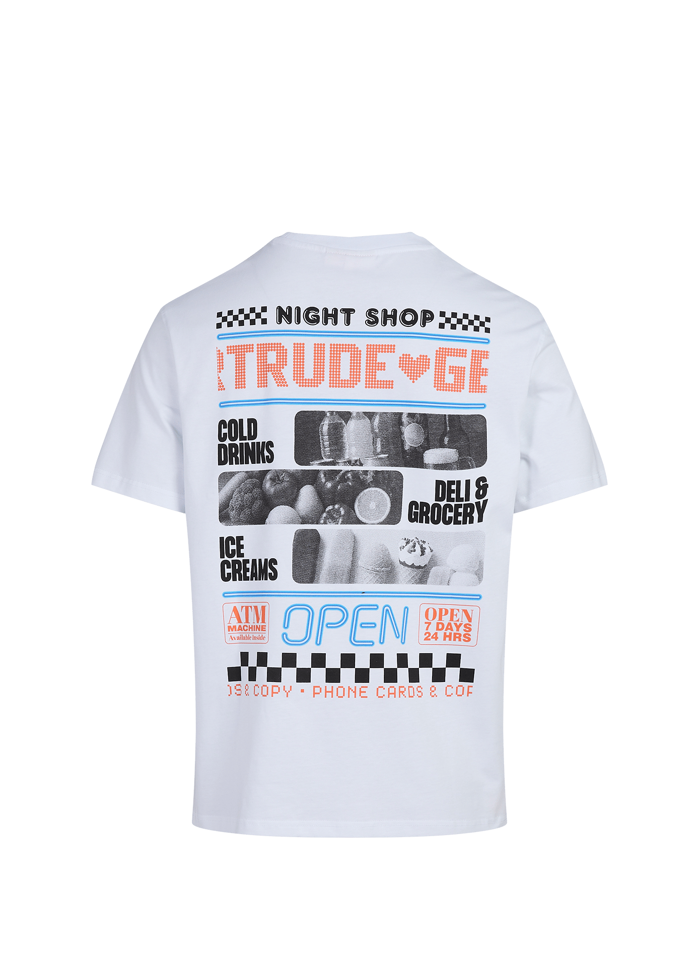 Straight cotton t-shirt GERTRUDE White