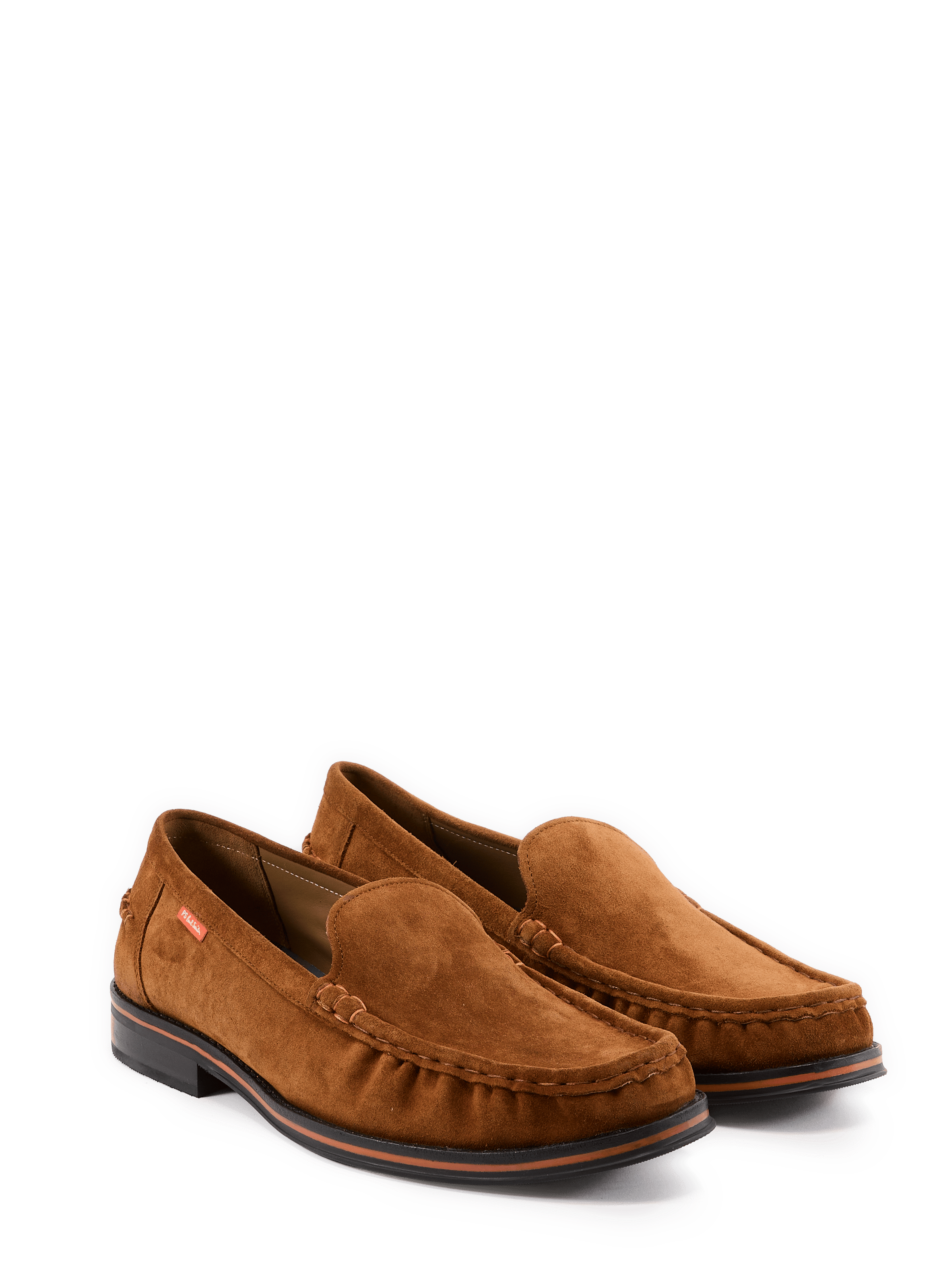 Mocassins en cuir suède  PAUL SMITH Brown