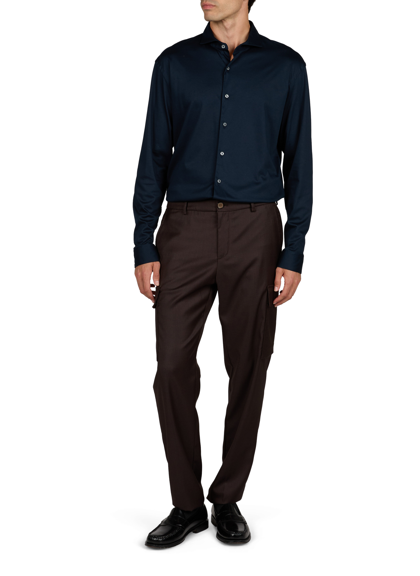 Cotton shirt VAN LAACK Blue