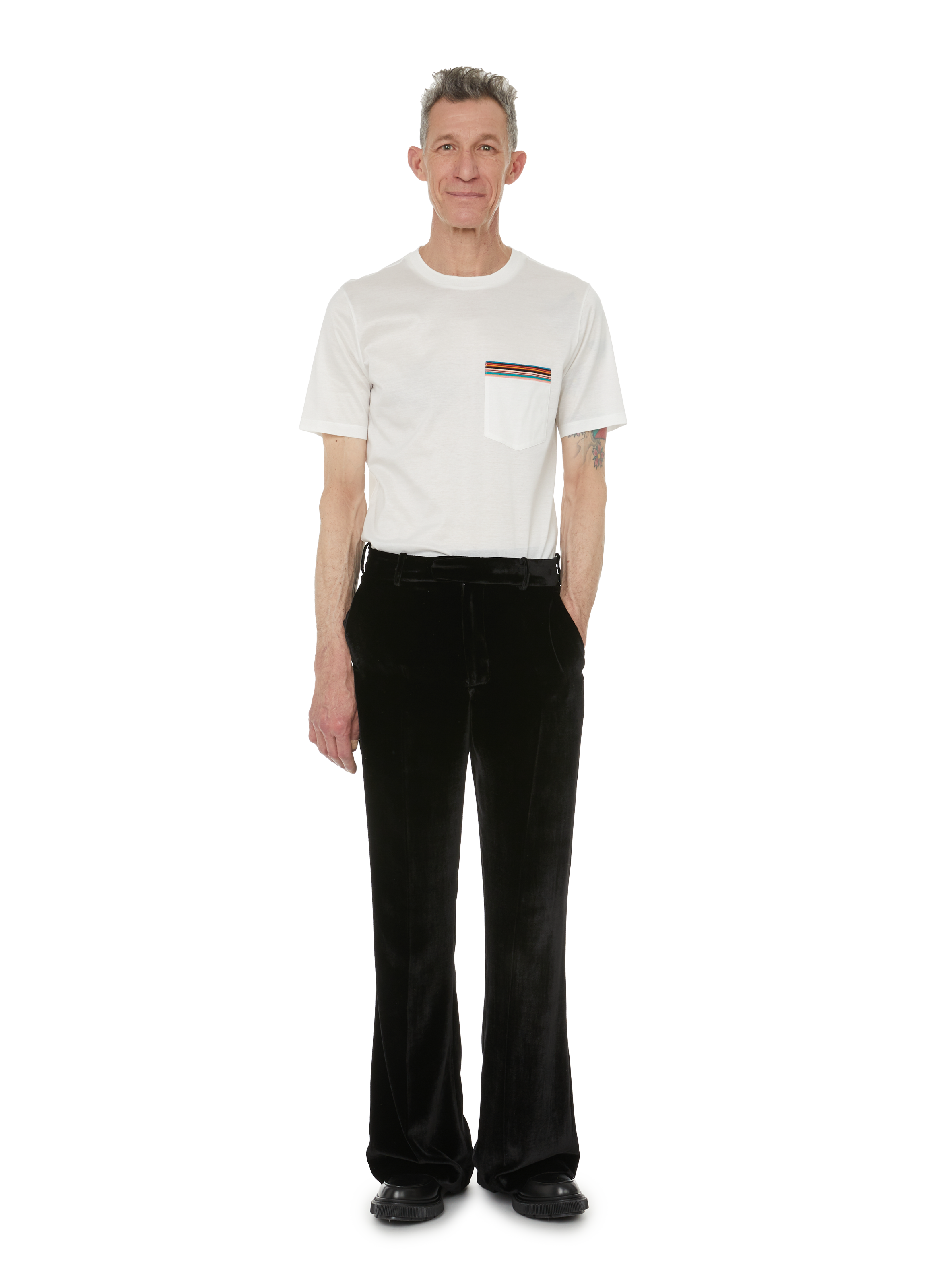 Round-neck cotton T-shirt PAUL SMITH Multicolour