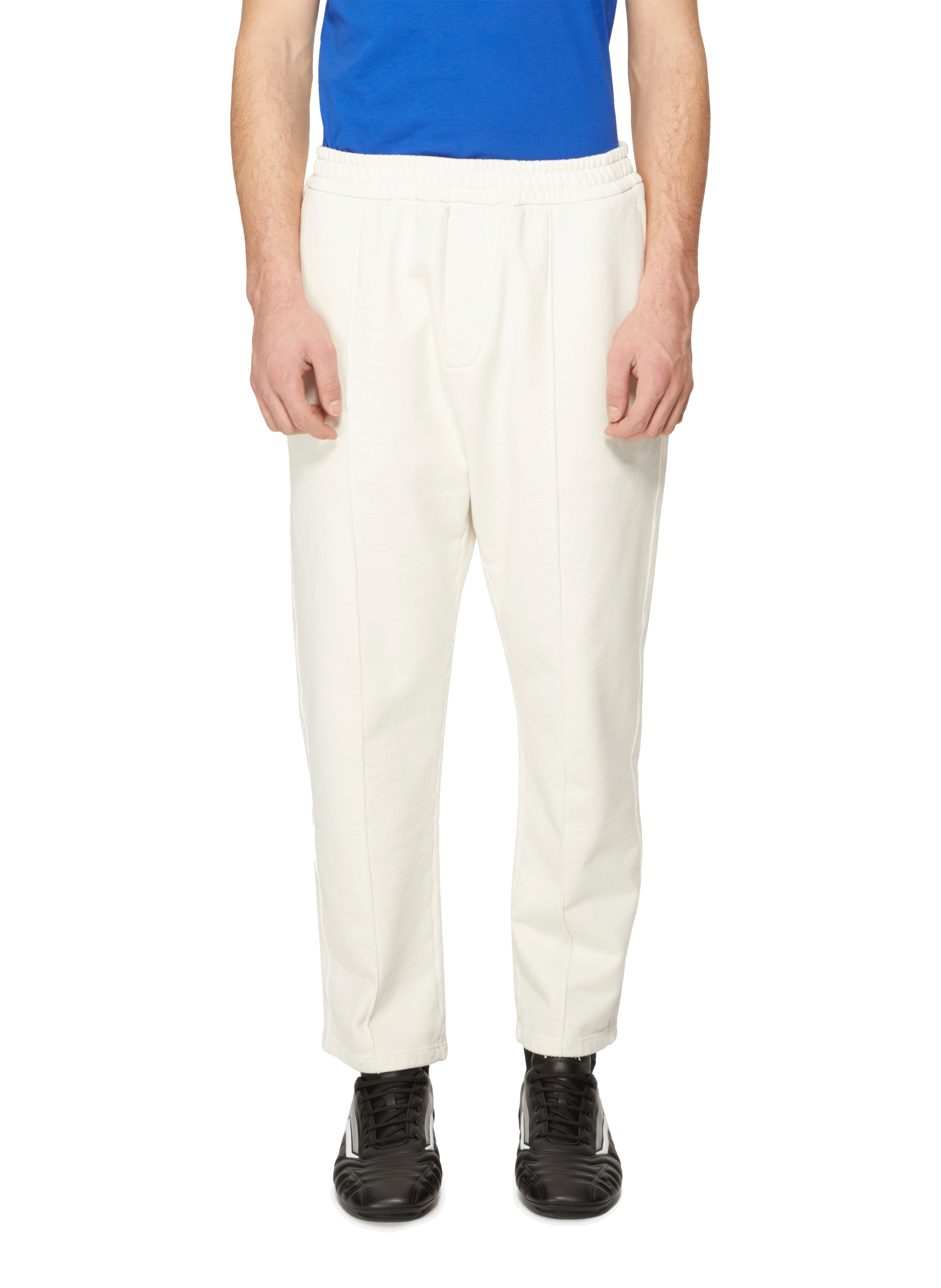 Cotton joggers PRADA Beige