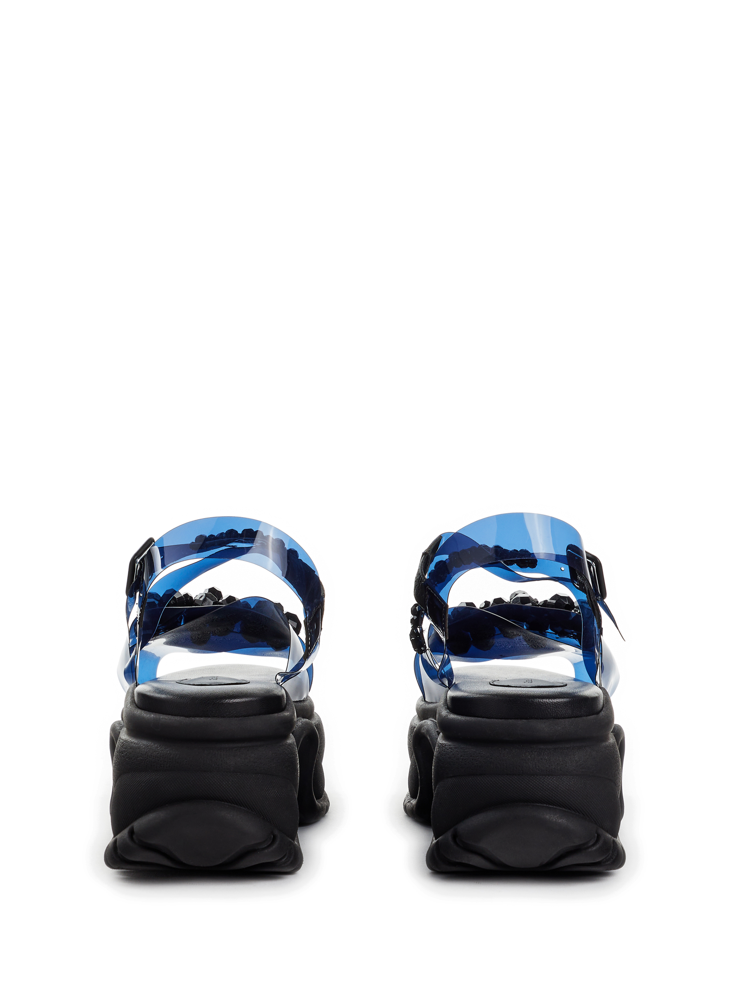 Sandales Jelly fantaisie SIMONE ROCHA Bleu