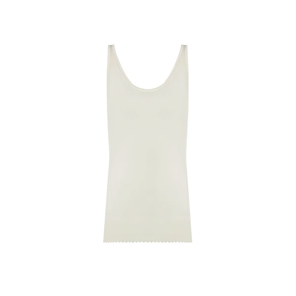 Top sans manches en laine