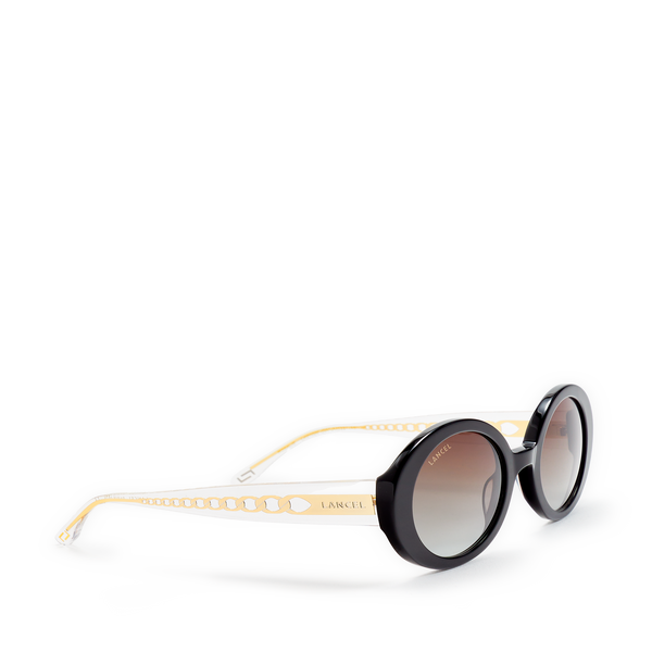Lancel Rosalie Sunglasses In Black