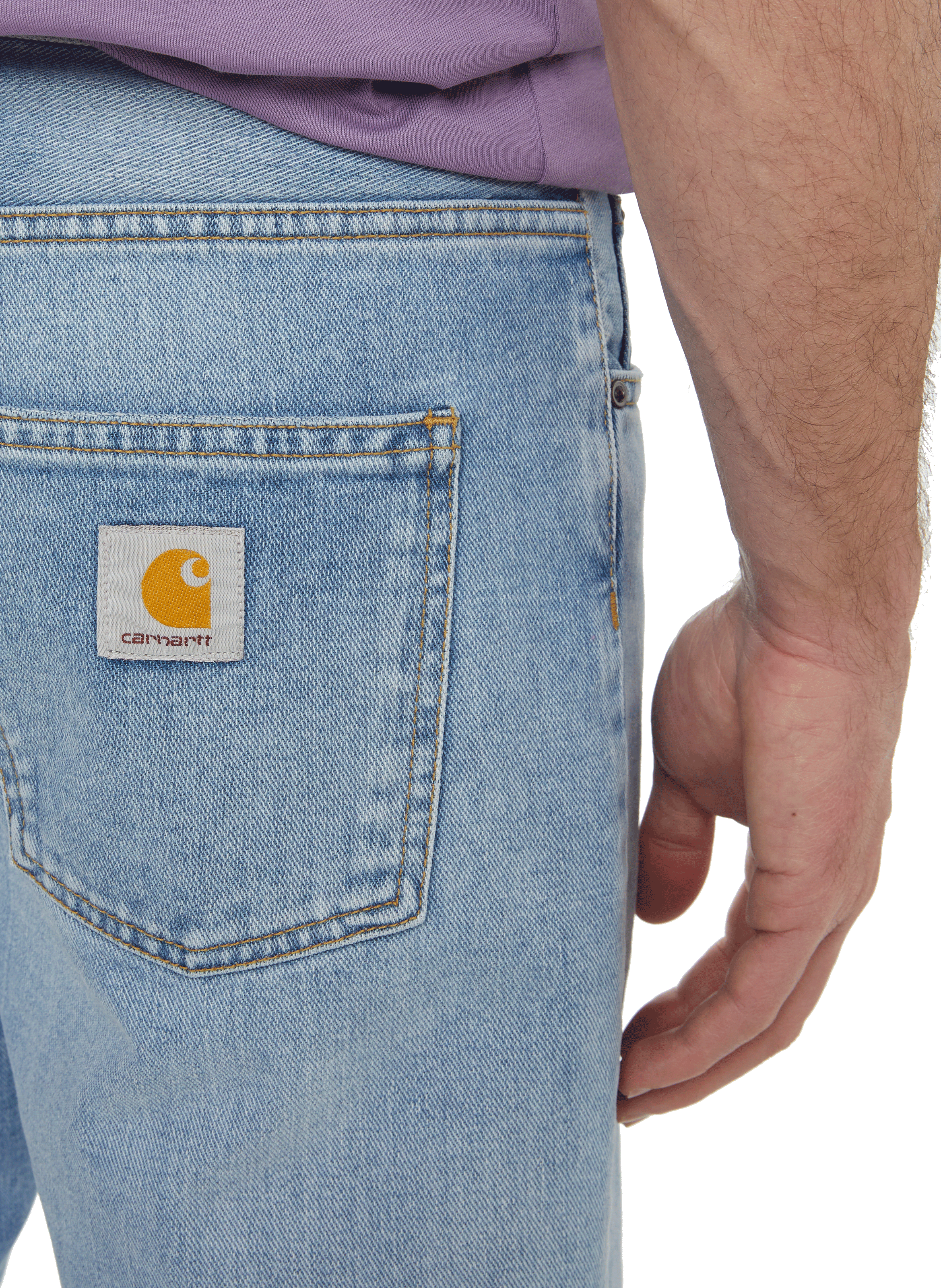 Organic cotton jeans CARHARTT WIP Blue