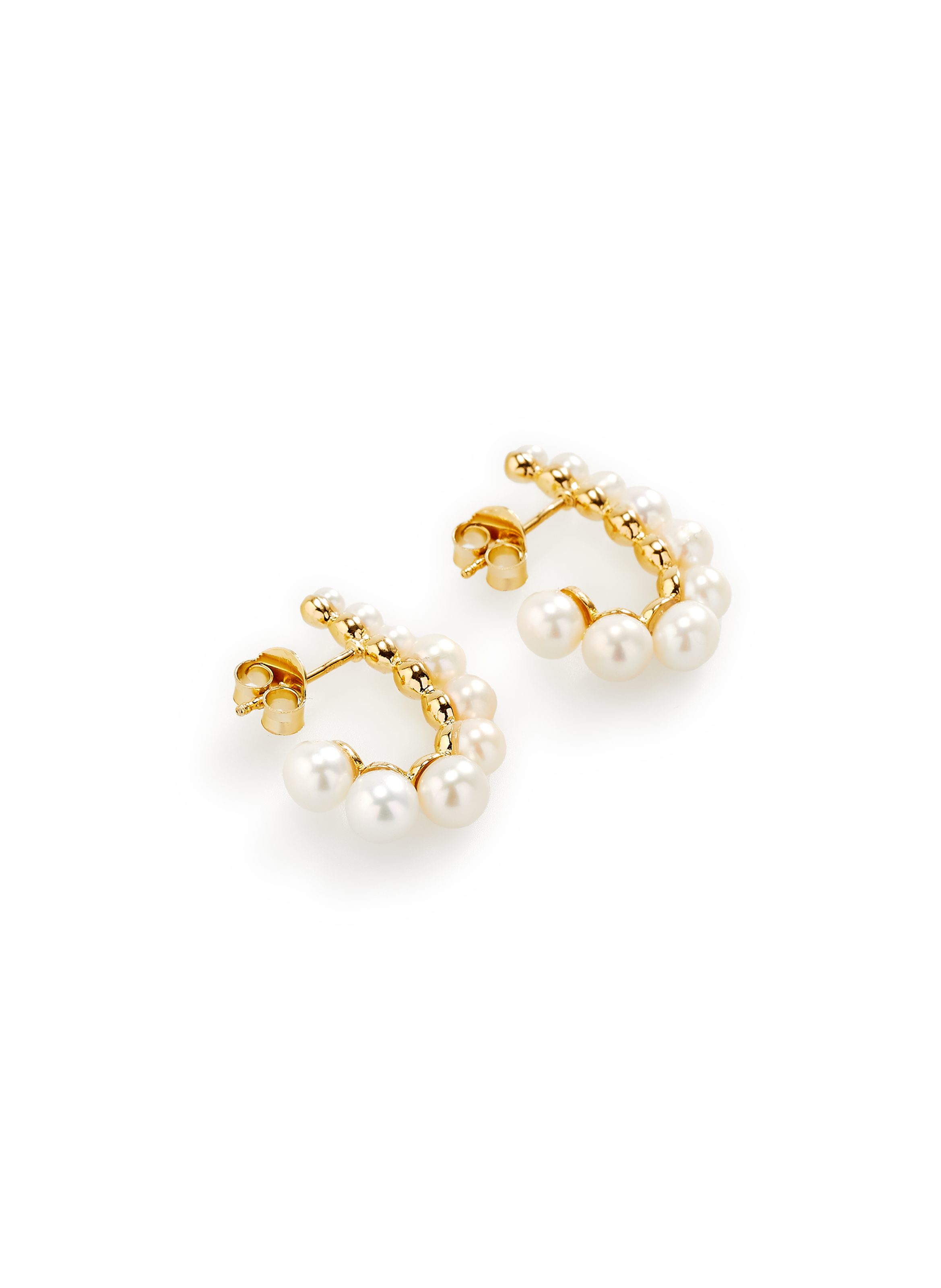 Boucles d'oreille à perles