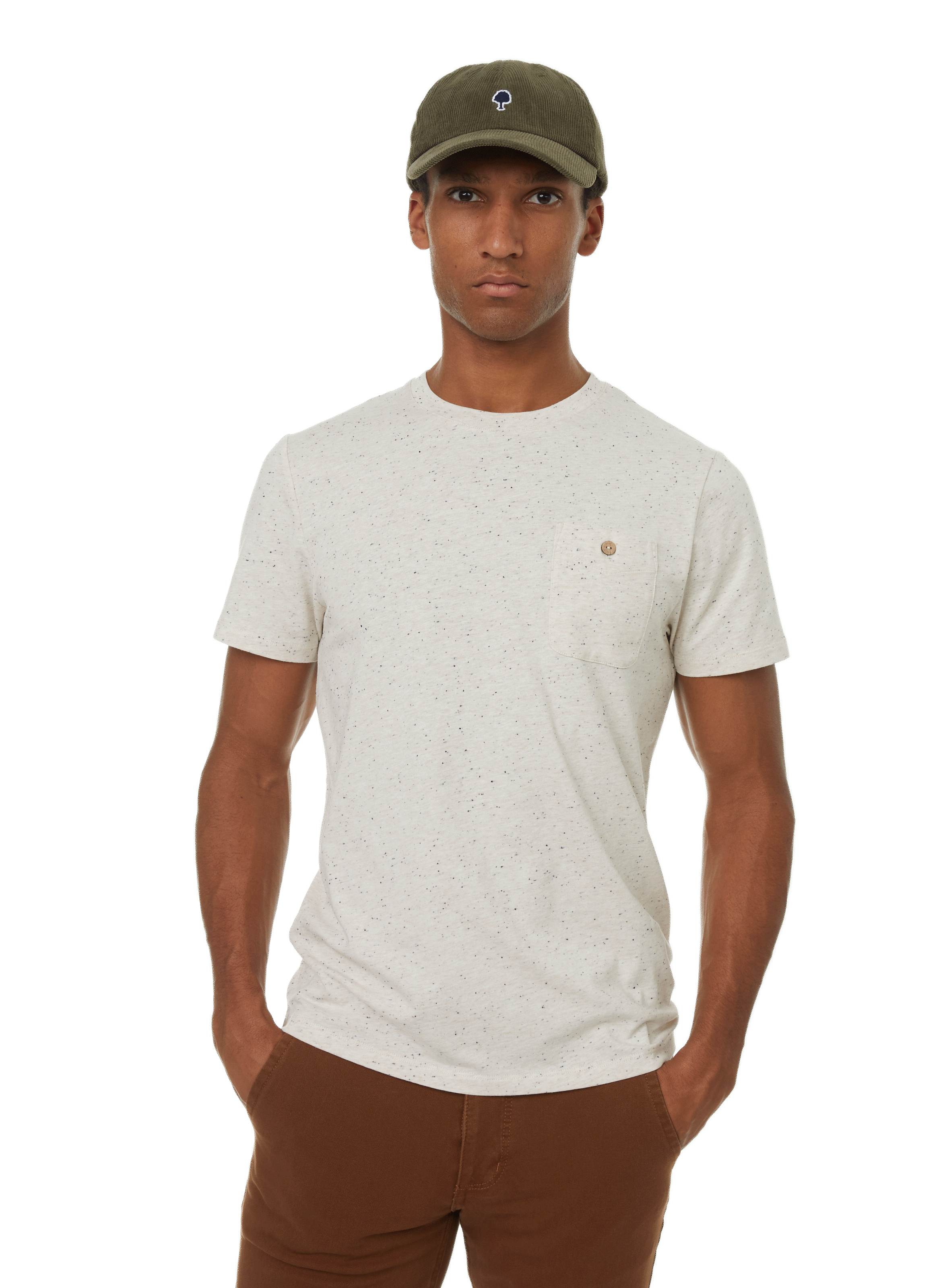 Cotton cap FAGUO Khaki