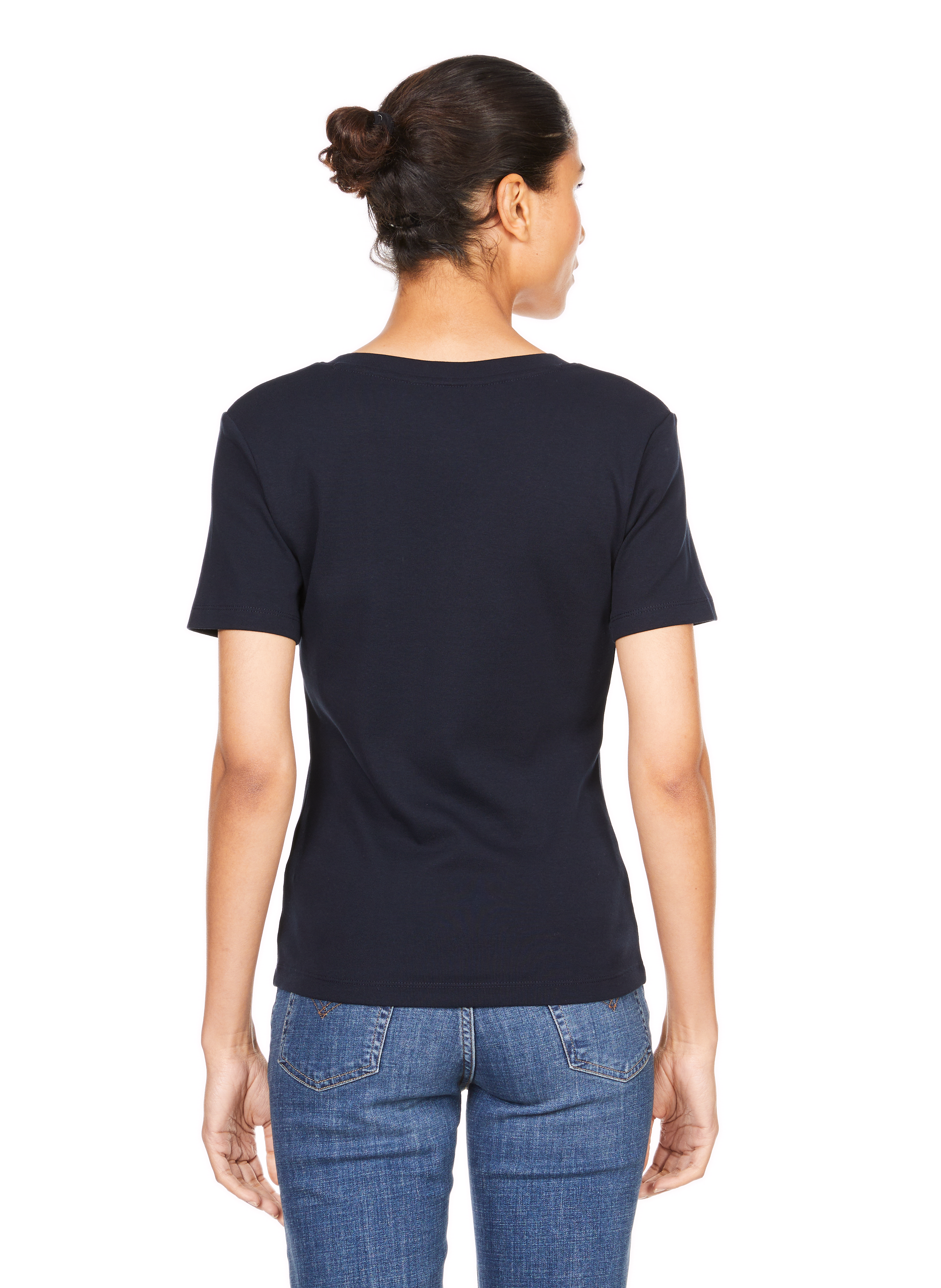 T-shirt en coton TOMMY HILFIGER Bleu