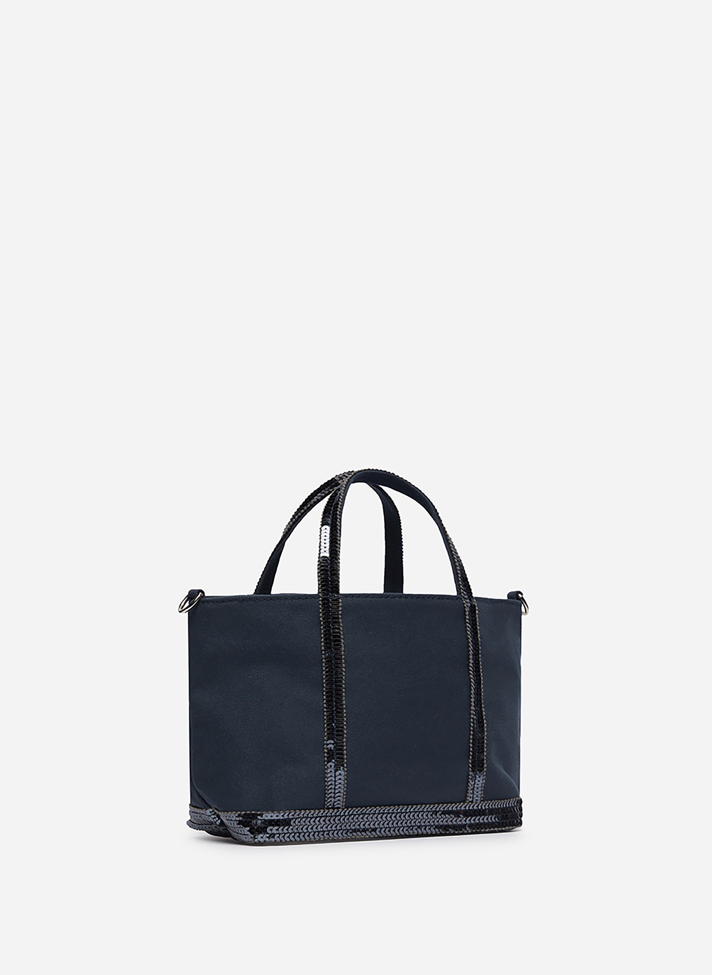 Cabas xs zippé en toile VANESSA BRUNO Bleu