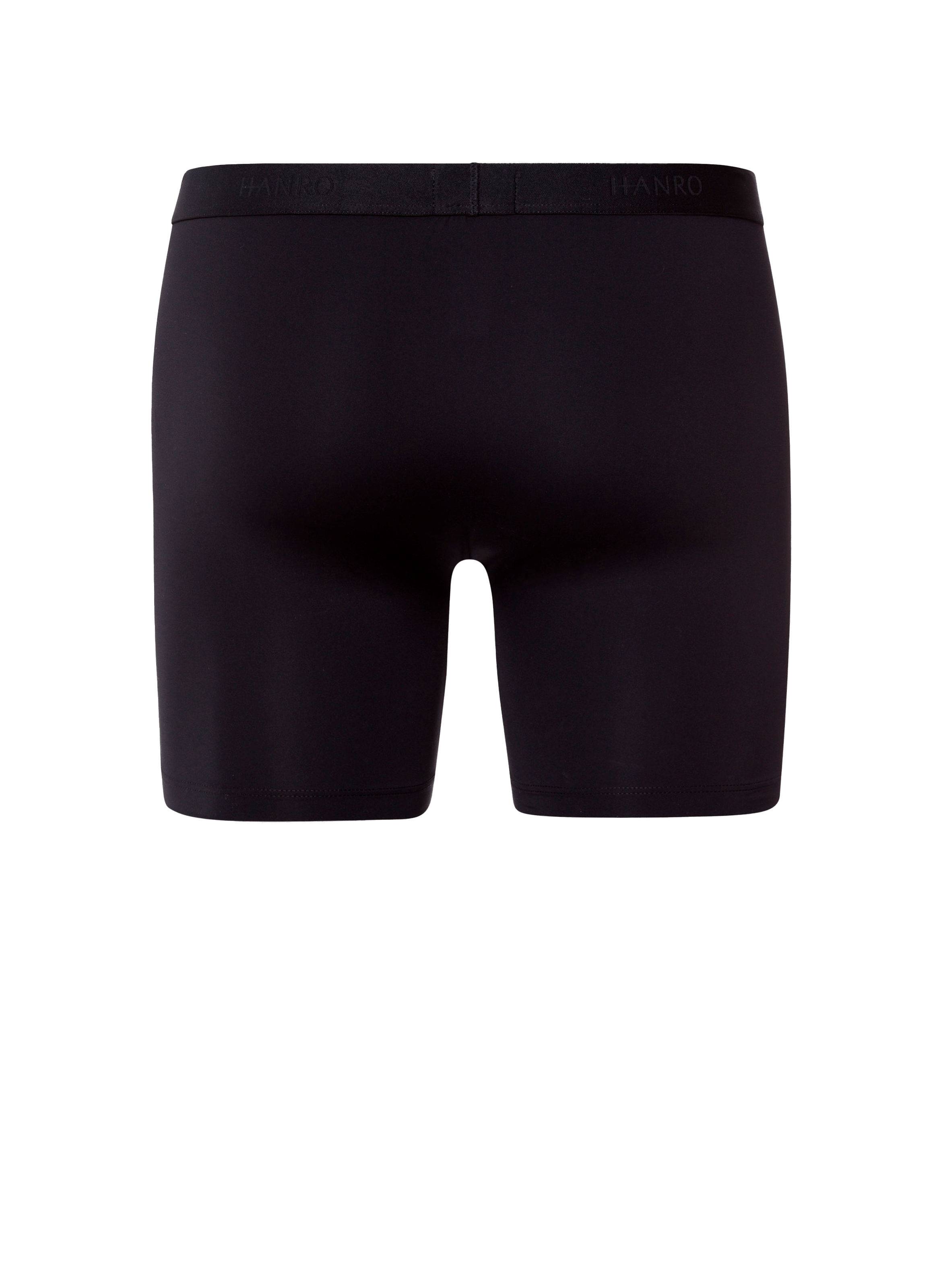 Solid color shorts HANRO Black