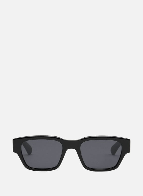 Lunettes de soleil ami de coeur unisexes Noir by AMI PARIS AMI PARIS Lunettes de soleil ami de coeur unisexes Noir
