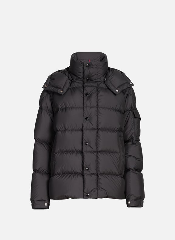 Hooded down jacket Black by MONCLER MONCLER Hooded down jacket Black